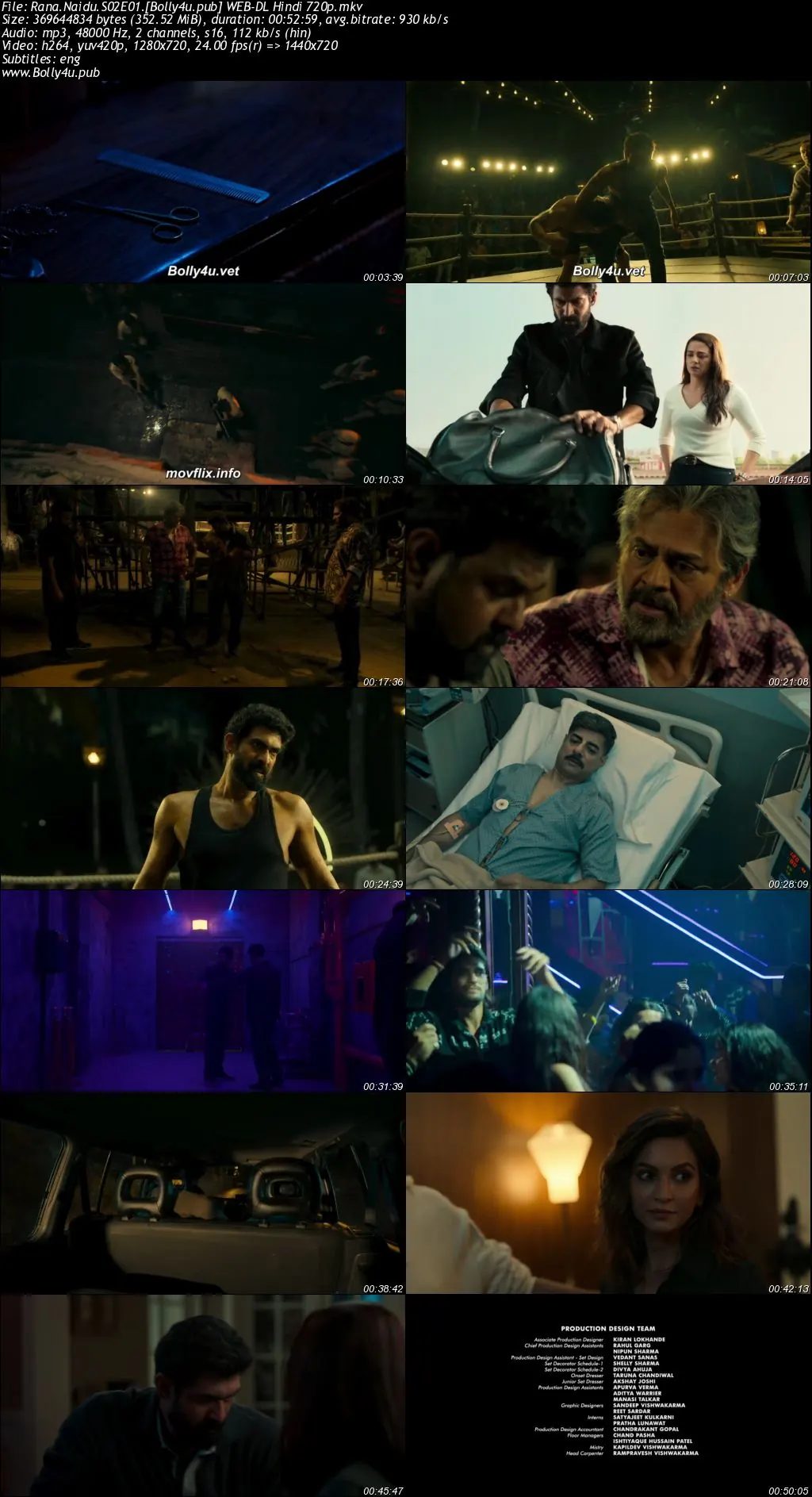 Rana Naidu 2 2025 WEB-DL Hindi S02 Complete Download 720p  480p