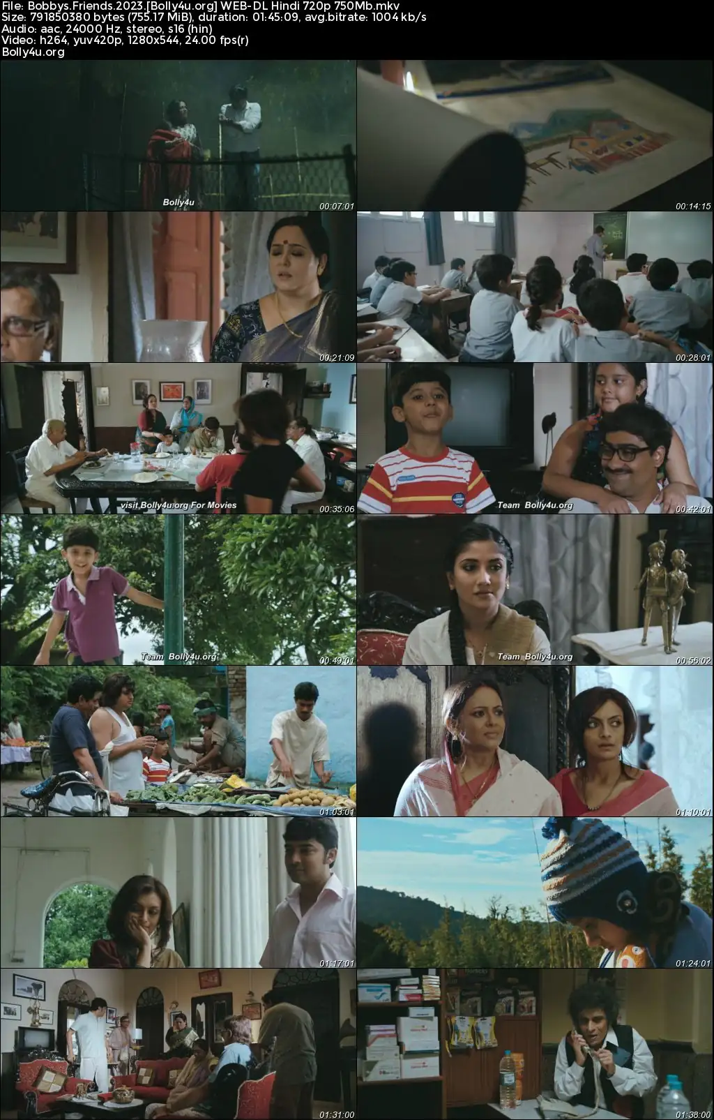 Bobbys Friends 2023 WEB-DL Hindi Full Movie Download 1080p  720p  480p