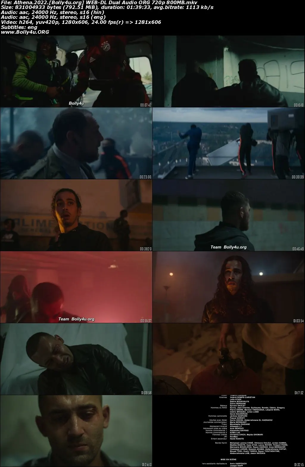 Athena 2022 WEB-DL Hindi Dual Audio ORG Full Movie Download 1080p  720p  480p