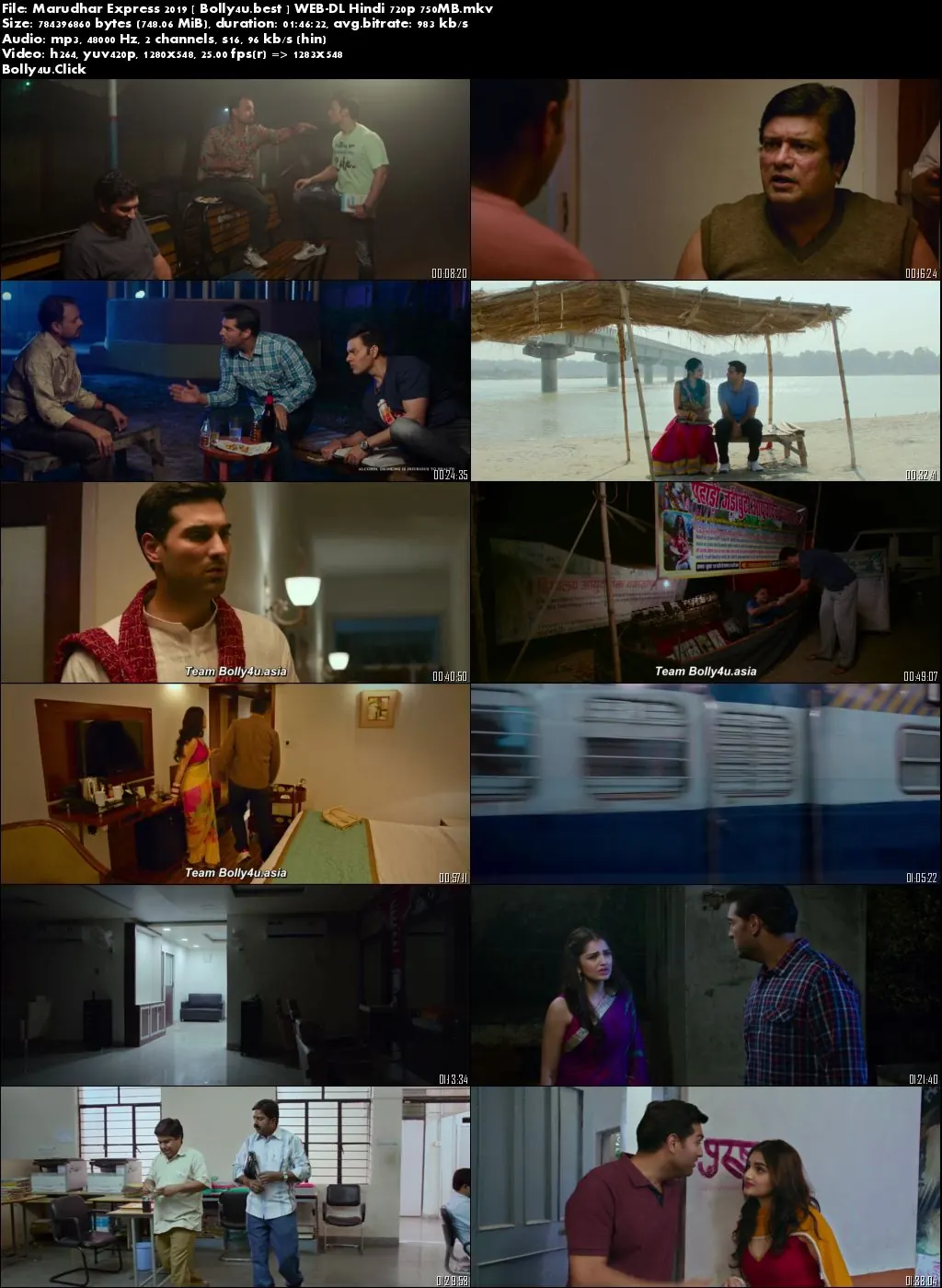 Marudhar Express 2019 WEB-DL 750MB Hindi 720p Download