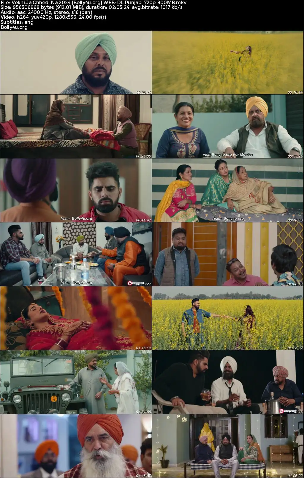 Vekhi Ja Chhedi Na 2024 WEB-DL Punjabi Full Movie Download 1080p  720p  480p