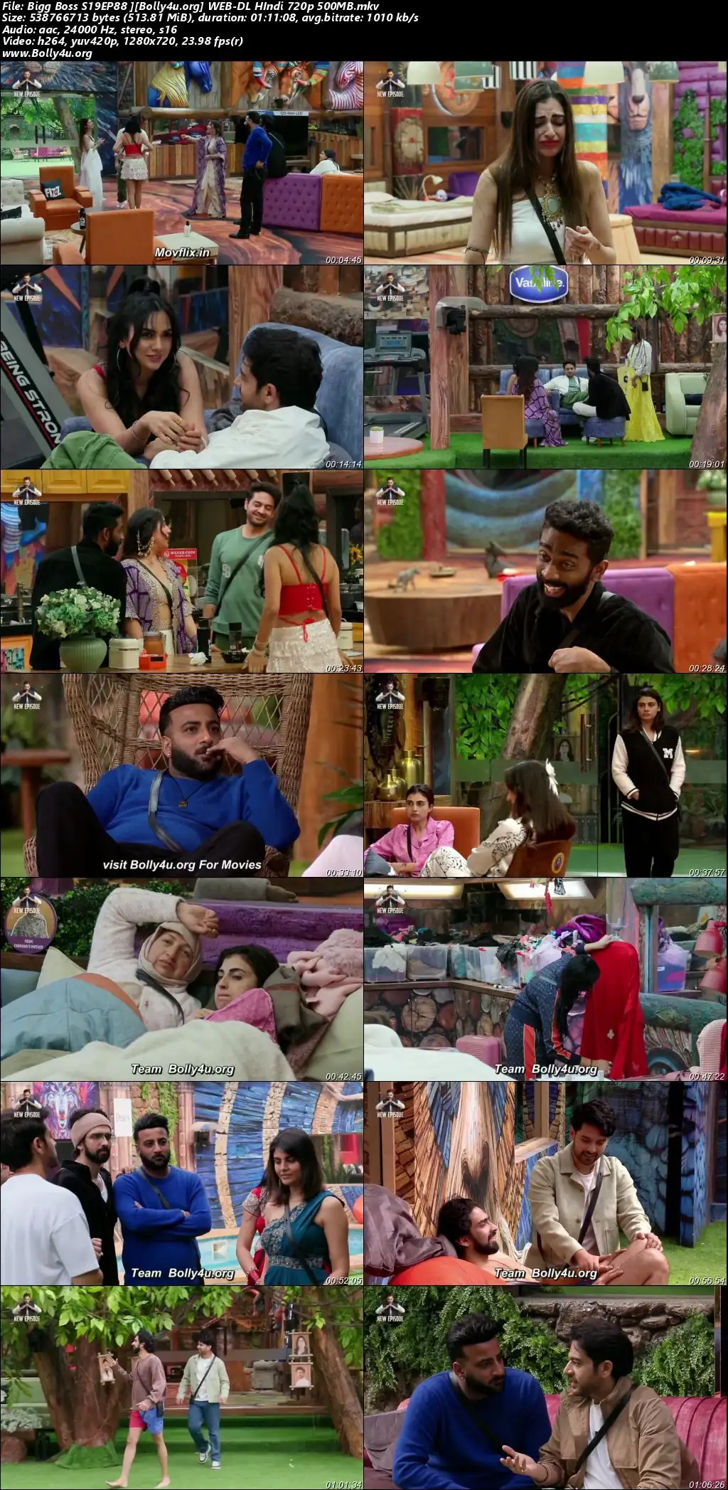 Bigg Boss 2025 WEB-DL Hindi S19EP88 Download 720p  480p