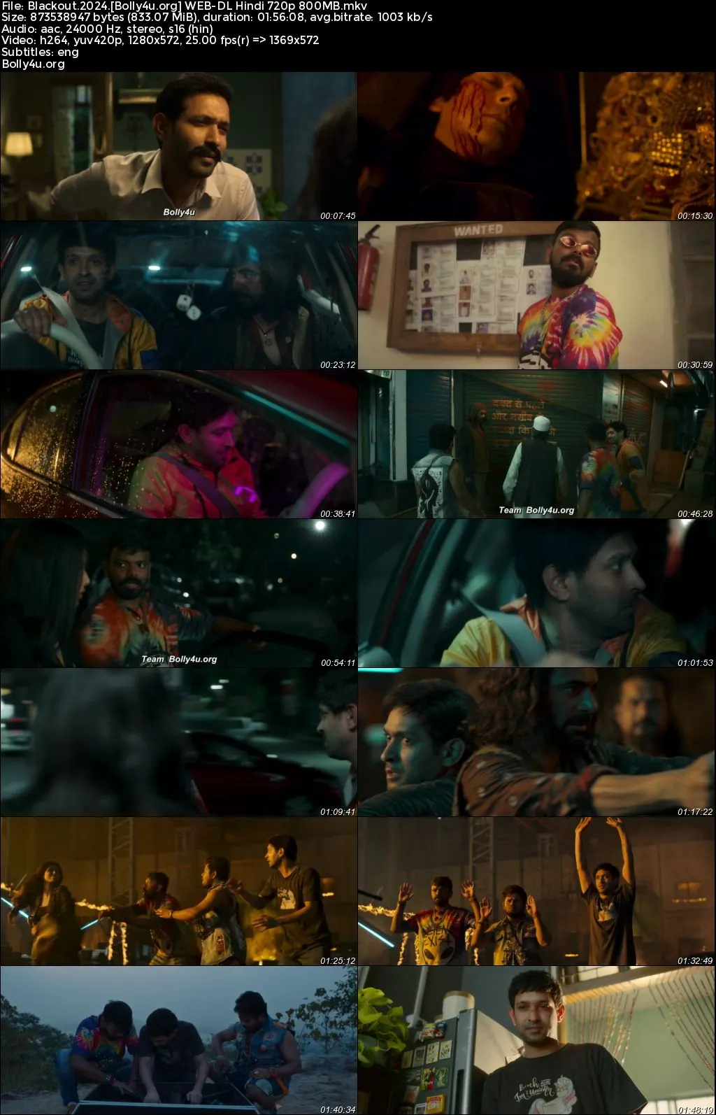 Blackout 2024 WEB-DL Hindi Full Movie Download 1080p  720p  480p