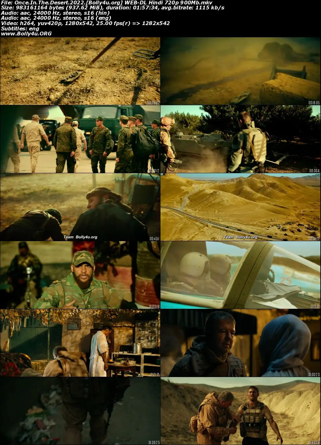 Once In The Desert 2022 WEB-DL Hindi Full Movie Download 1080p  720p  480p