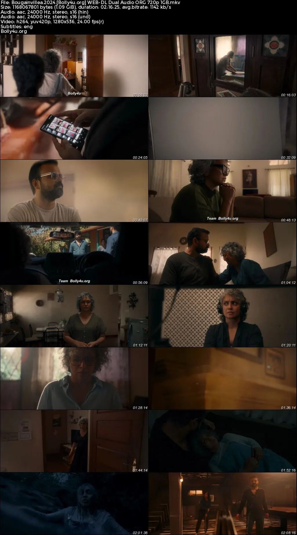 Bougainvillea 2024 WEB-DL UNCUT Hindi Dual Audio ORG Full Movie Download 1080p  720p  480p
