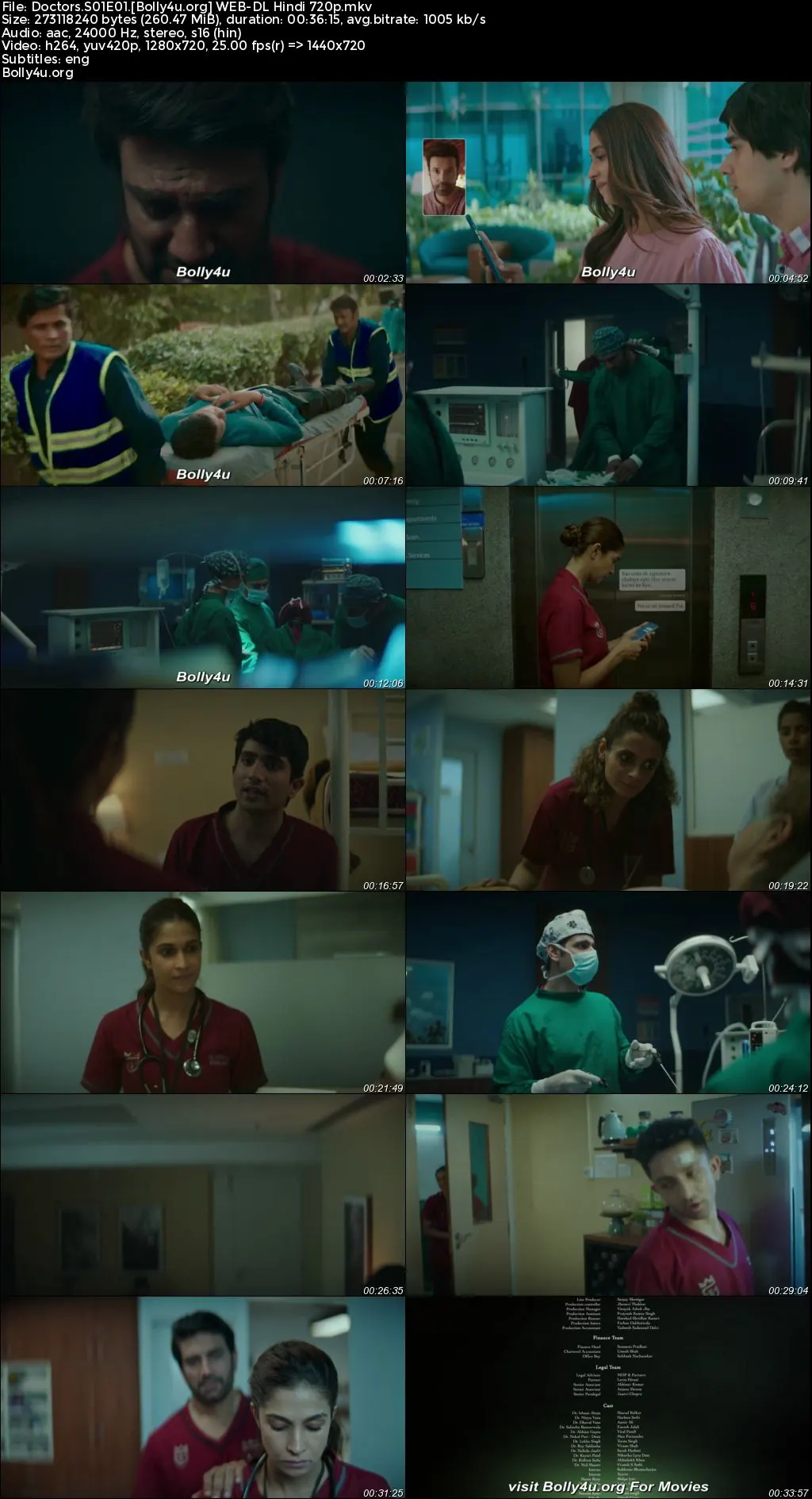 Doctors 2024 WEB-DL Hindi S01 Complete Download 720p  480p