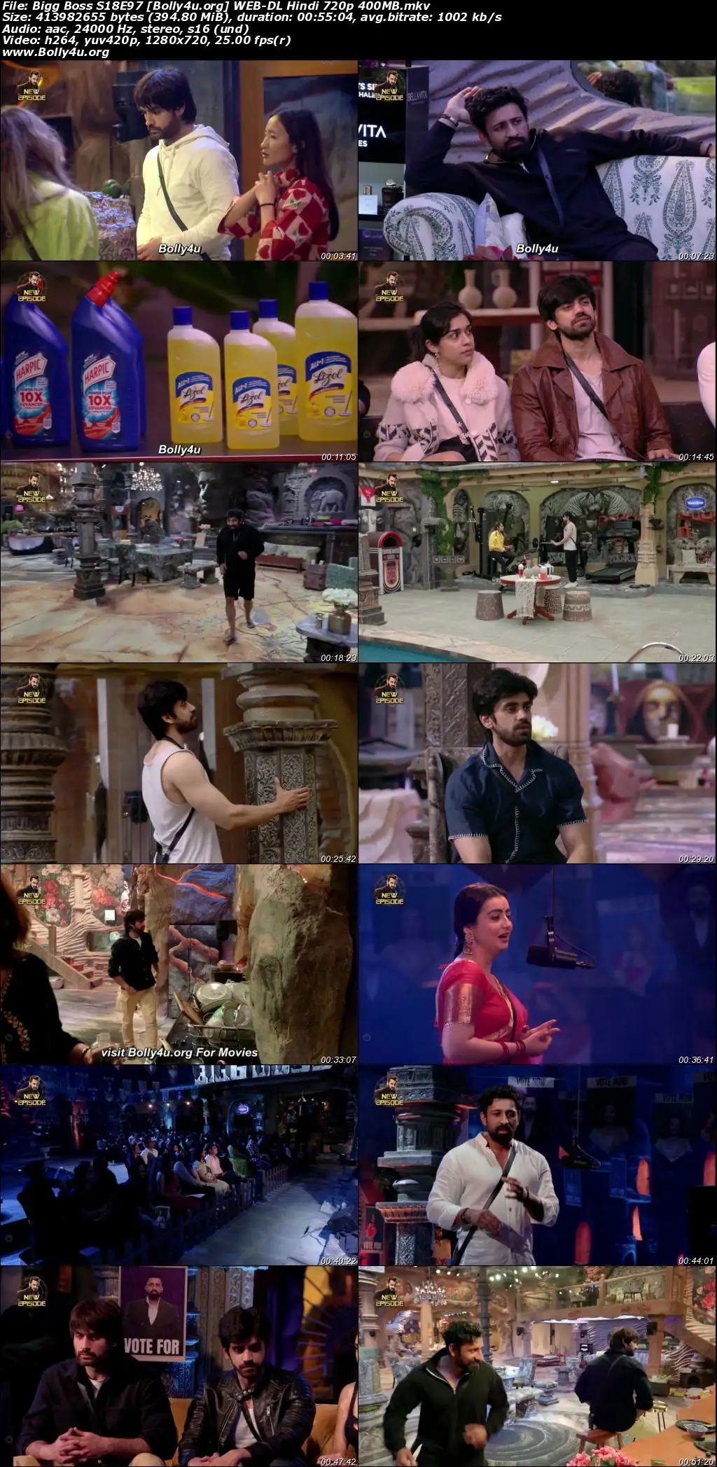 Bigg Boss 2024 WEB-DL Hindi S18E97 Download 720p  480p