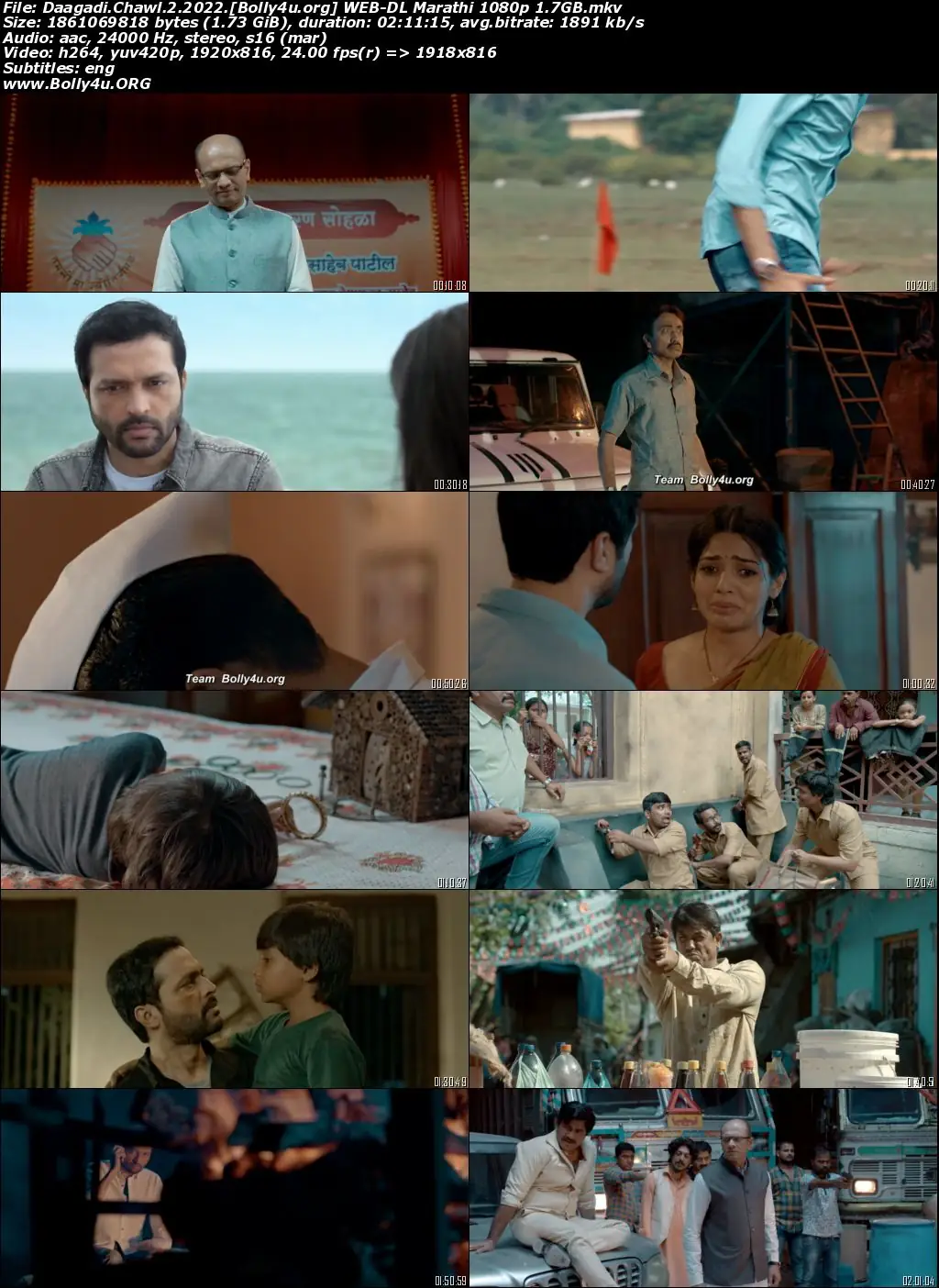 Daagadi Chawl 2 2022 WEB-DL Marathi Full Movie Download 1080p  720p  480p