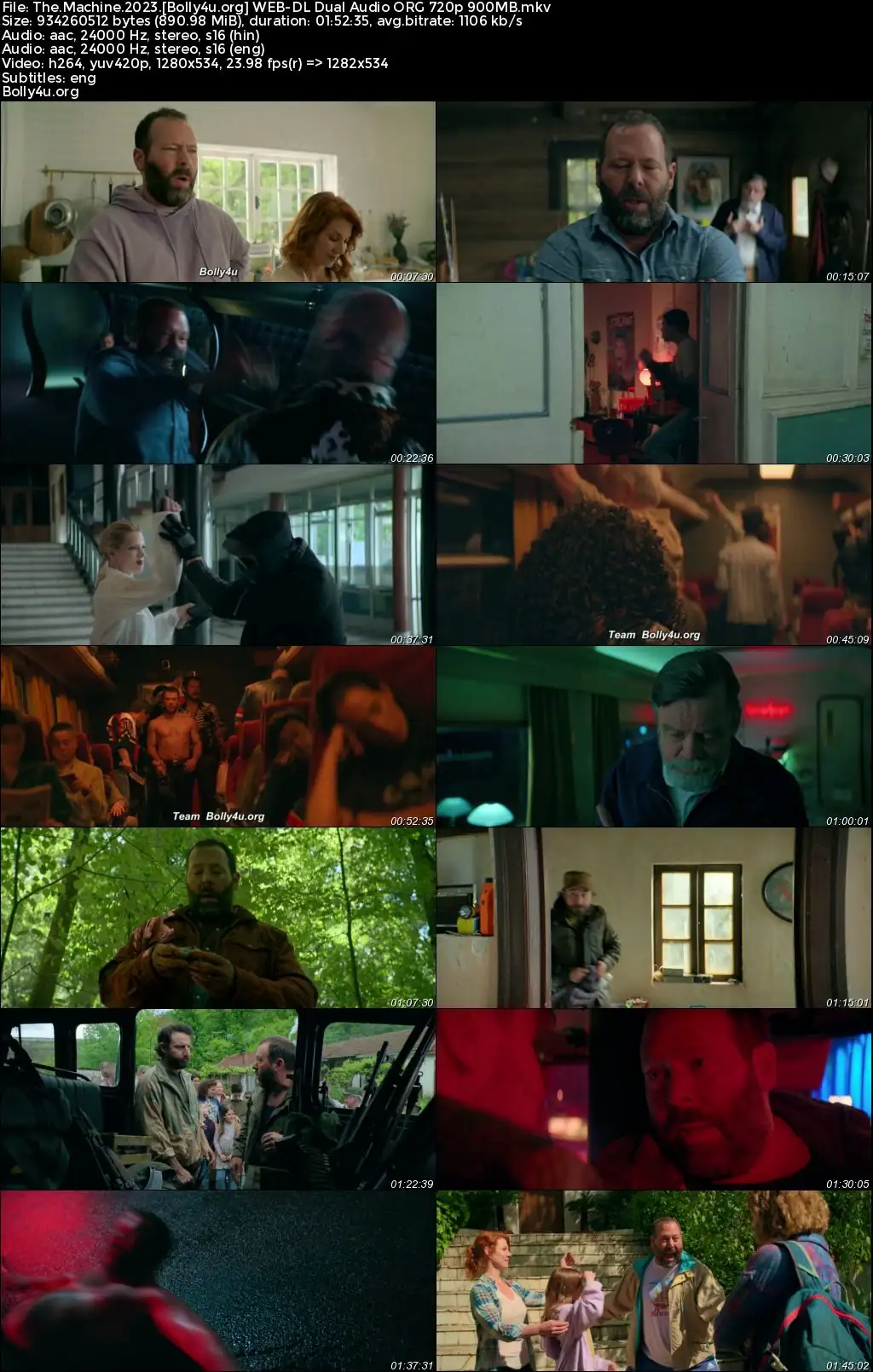 The Machine 2023 WEB-DL Hindi Dual Audio ORG Full Movie Download 1080p  720p  480p