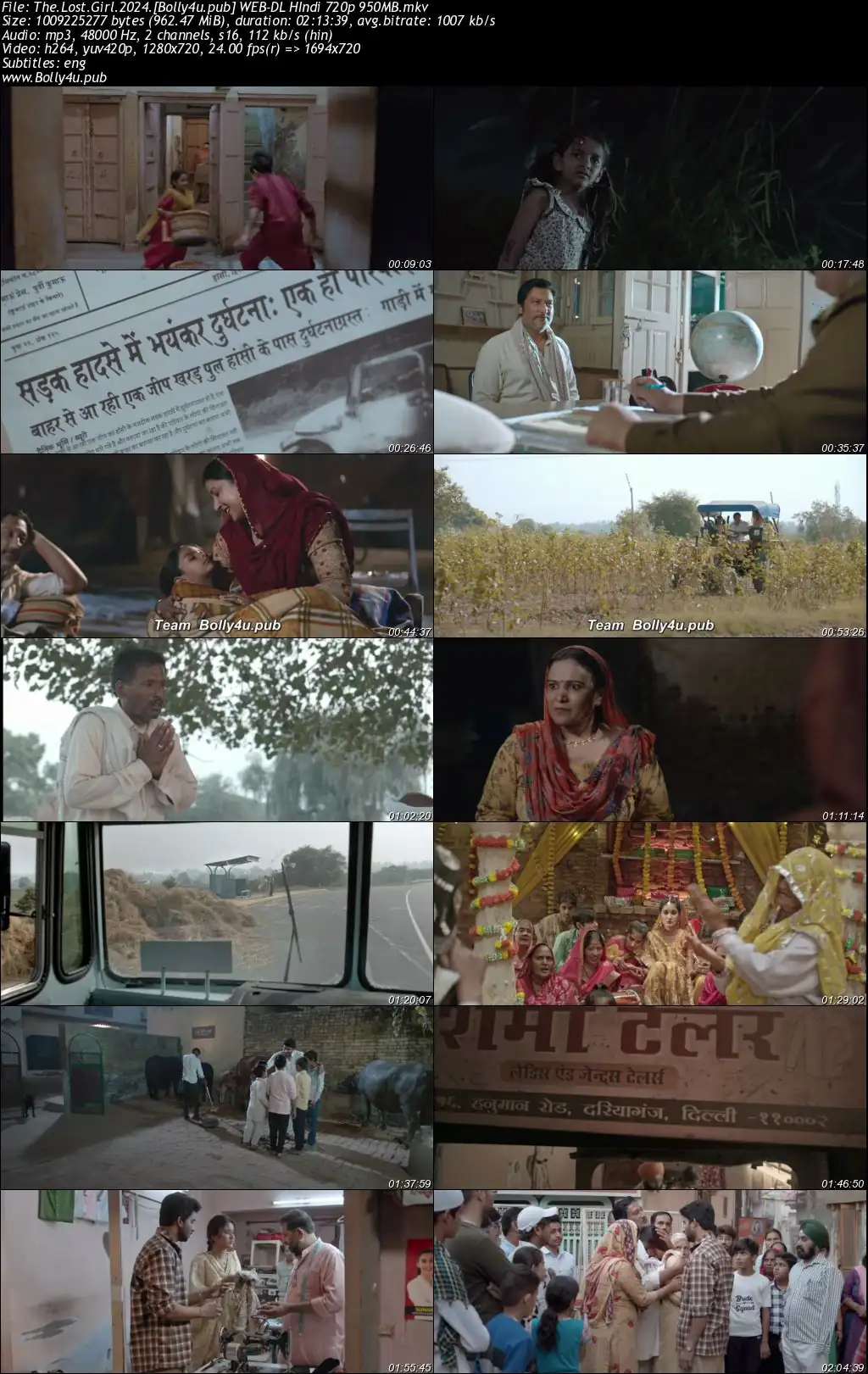 The Lost Girl 2024 WEB-DL Hindi Full Movie Download 1080p  720p  480p