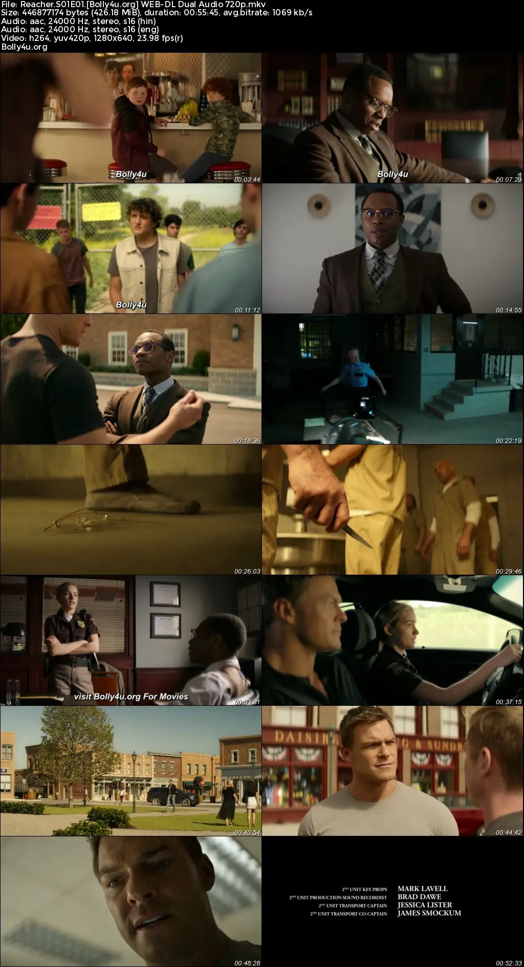 Reacher 2022 WEB-DL Hindi Dual Audio ORG S01 Complete Download 720p  480p