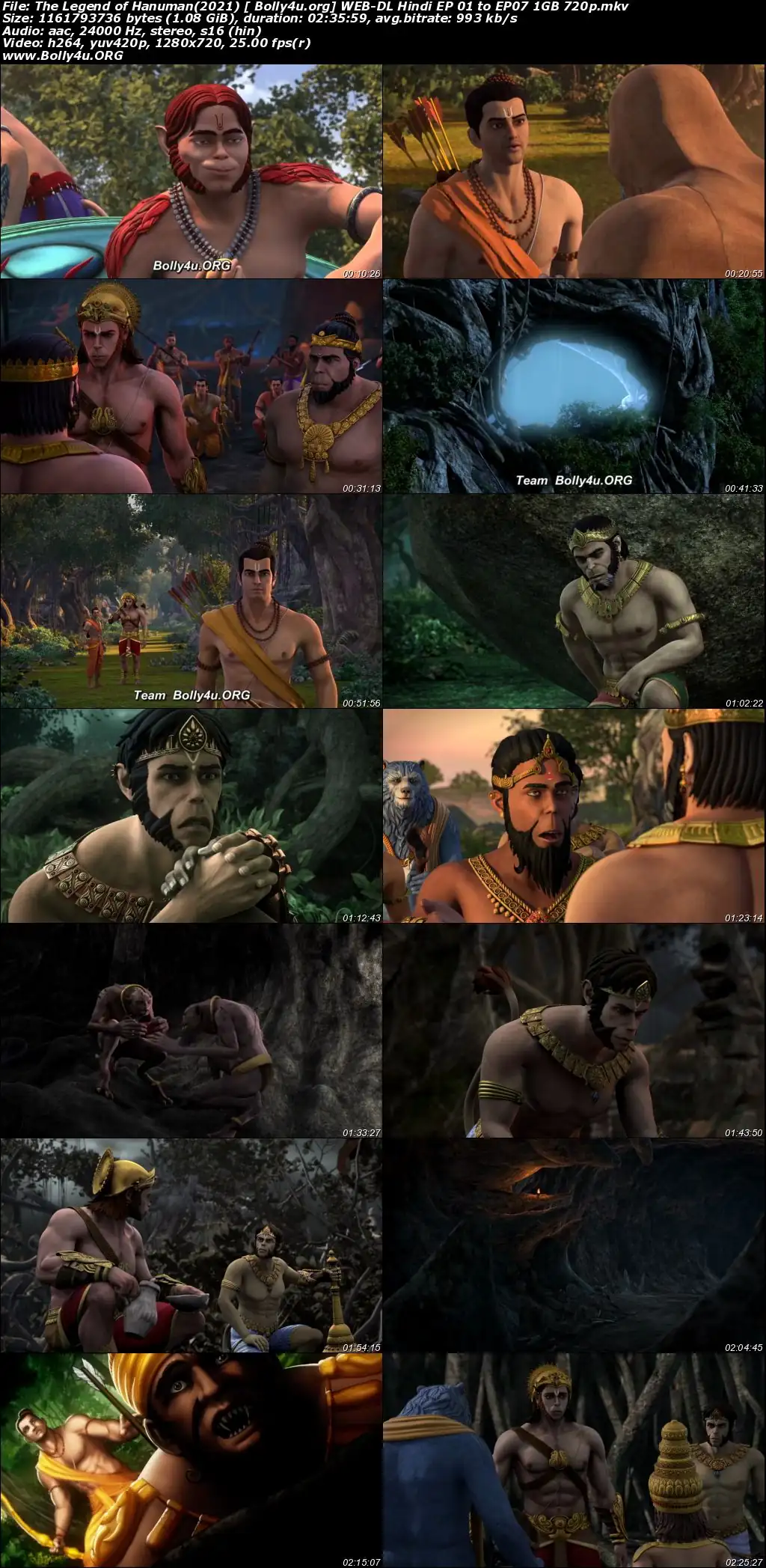 The Legend of Hanuman 2021 WEB-DL Hindi S01 Download 720p