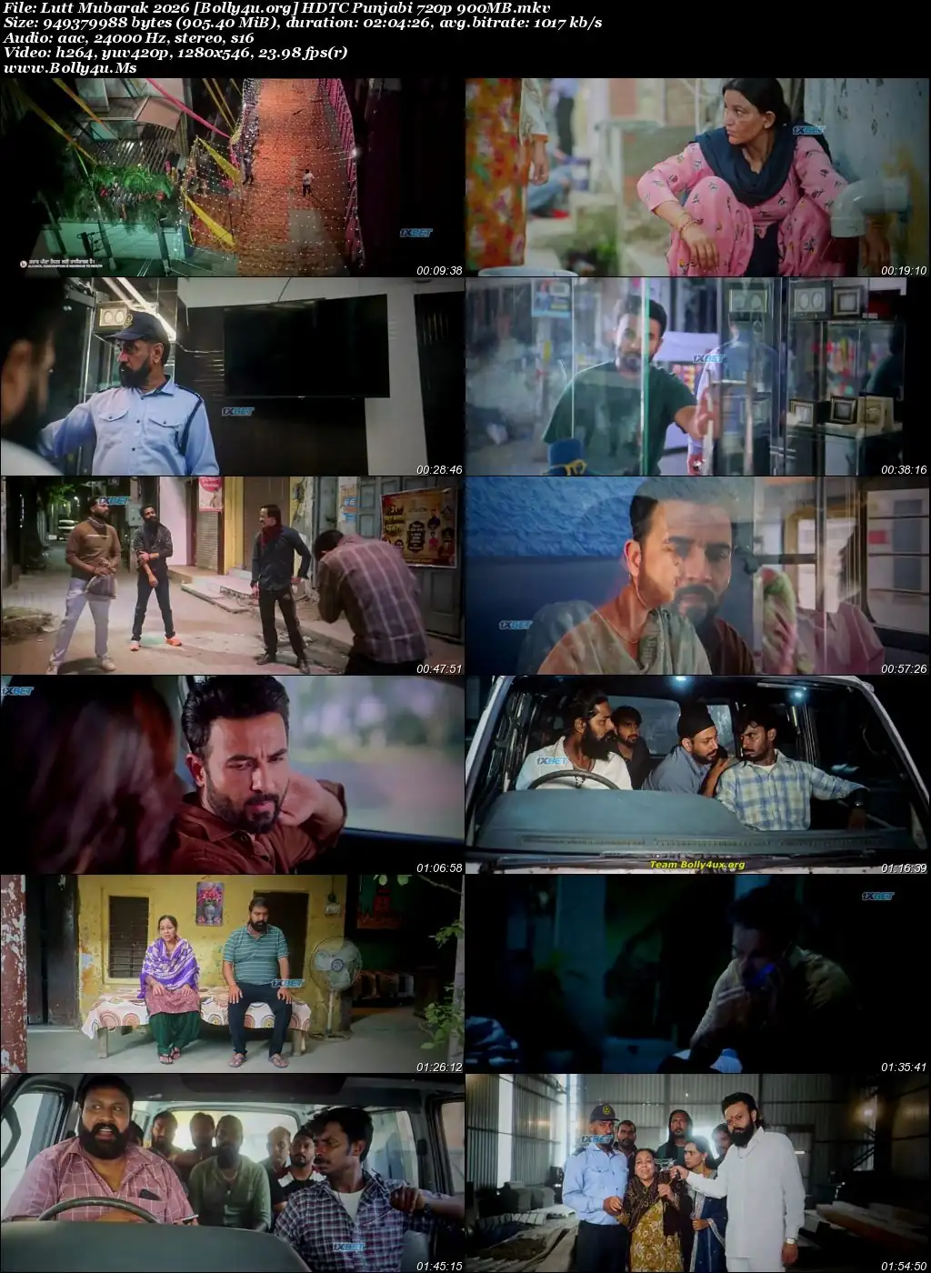 Lutt Mubarak 2026 HDTC Punjabi Full Movie Download 1080p  720p  480p