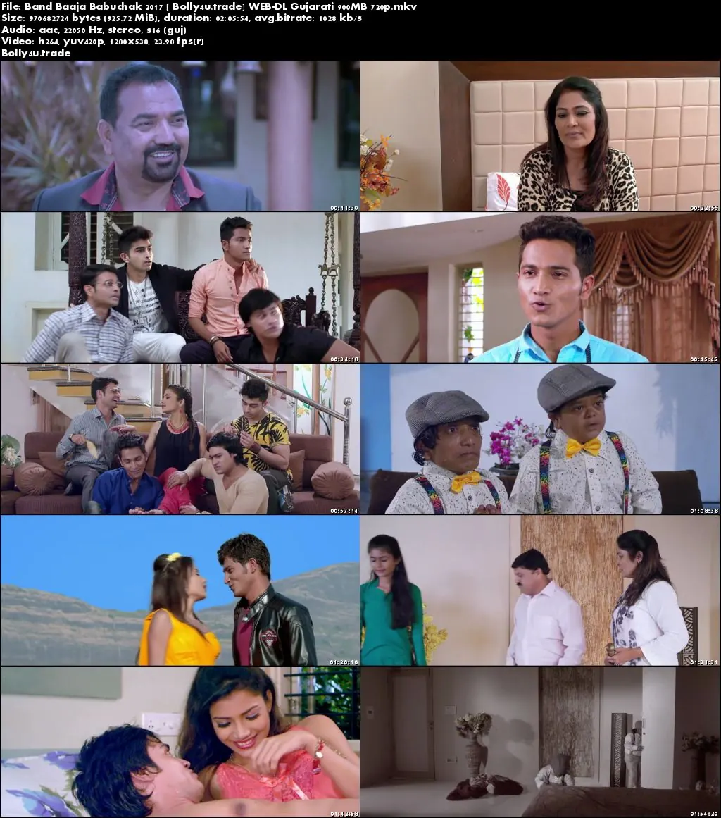 Band Baaja Babuchak 2017 WEB-DL 350MB Gujarati 480p Download