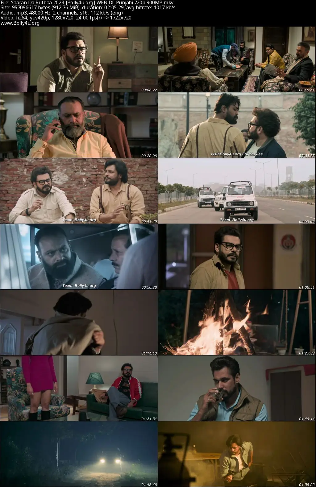 Yaaran Da Rutbaa 2023 WEB-DL Punjabi Full Movie Download 1080p  720p  480p