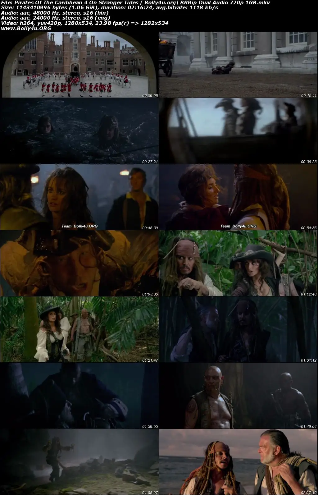 Pirates of the Caribbean On Stranger Tides 2011 BRRip Hindi Dual Audio 720p Download Pirates of the Caribbean On Stranger Tides 2011 BRRip Hindi Dual Audio 720p Download