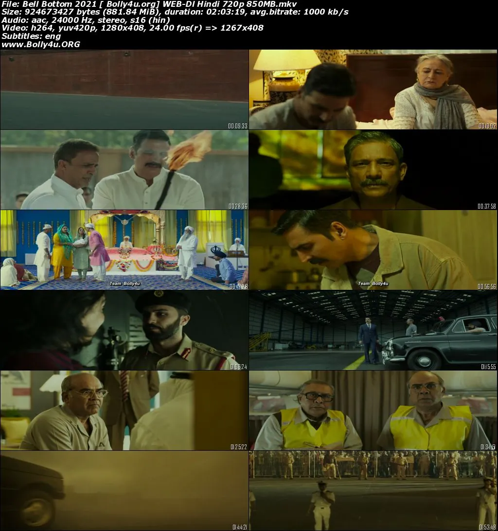 Bell Bottom 2021 WEB-DL 850Mb Hindi Movie Download 720p