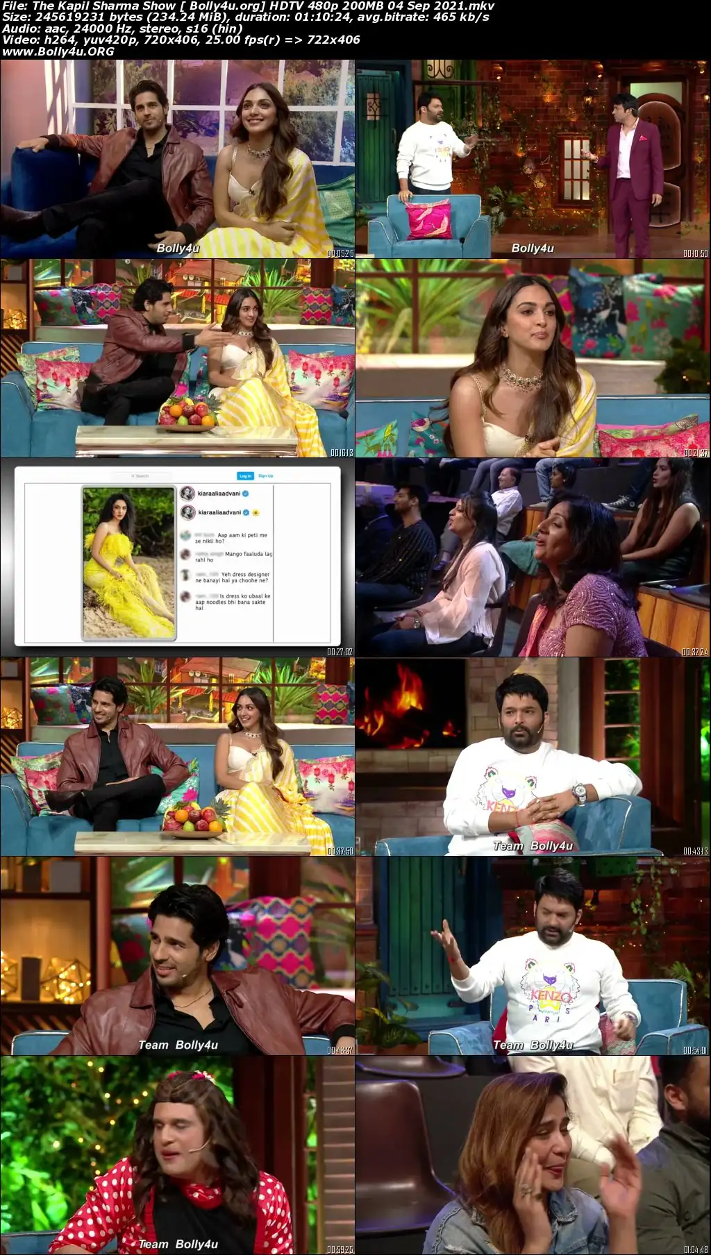 The Kapil Sharma Show HDTV 480p 200MB 04 September 2021 Download