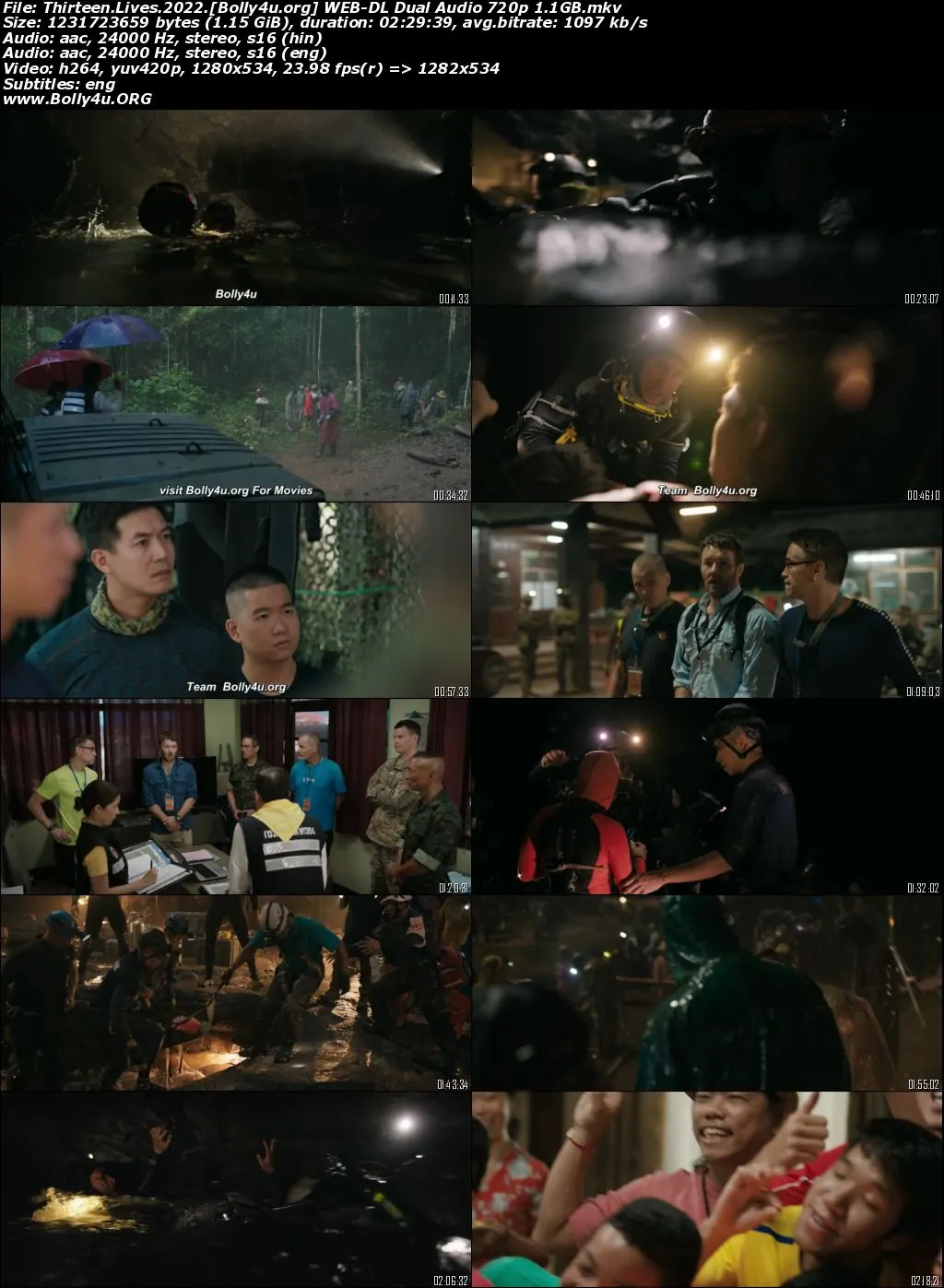 Thirteen Lives 2022 WEB-DL Hindi Dual Audio ORG Full Movie Download