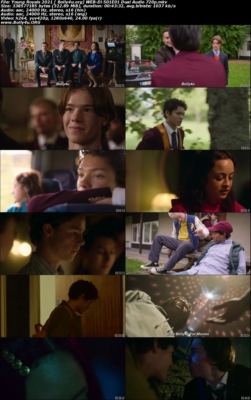 Young Royals 2021 WEB-DL 1.7GB Hindi Dual Audio S01 Download 720p
