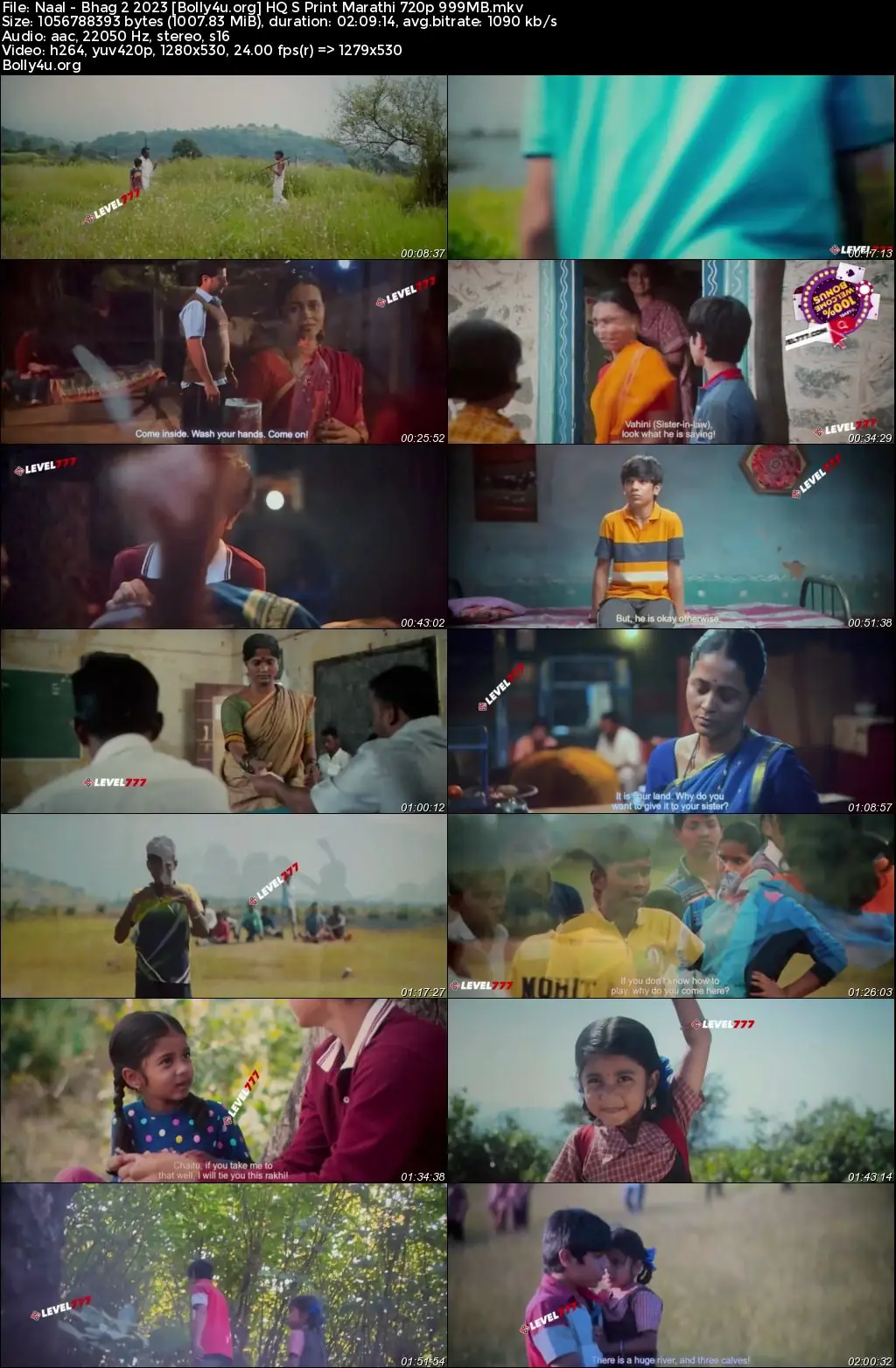 Naal Bhag 2 2023 HQ S Print Marathi Full Movie Download 720p  480p