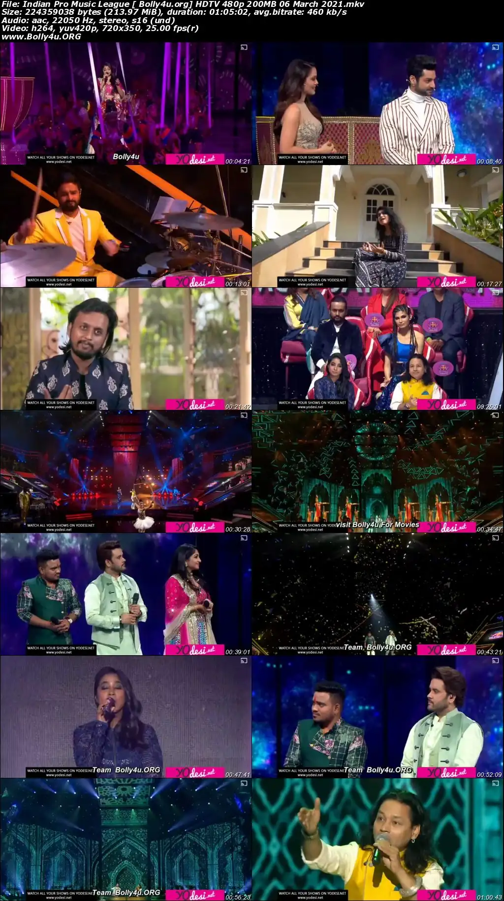 Indian Pro Music League HDTV 480p 200MB 06 March 2021 Download Indian Pro Music League HDTV 480p 200MB 06 March 2021 Download