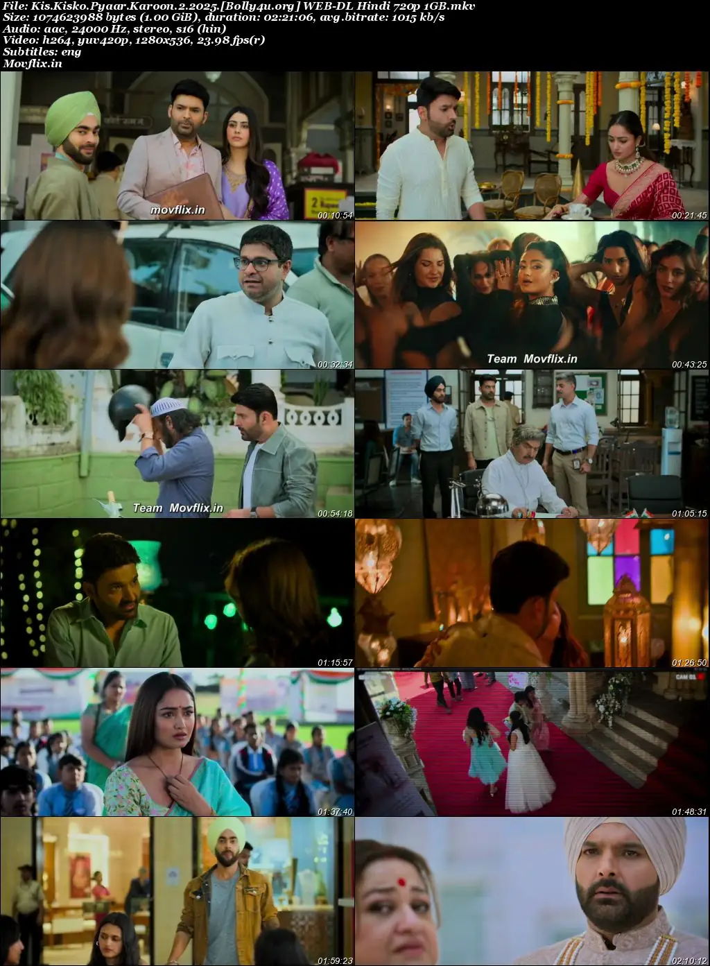 Kis Kisko Pyaar Karoon 2 2025 WEB-DL Hindi Full Movie Download 1080p  720p  480p