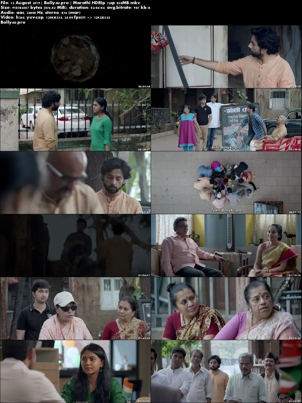 15 August 2019 HDRip 850MB Marathi 720p Download