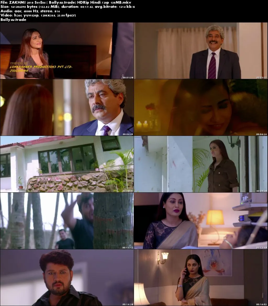 Zakhmi 2018 S01E04 HDRip 150MB Hindi 720p x264 Download