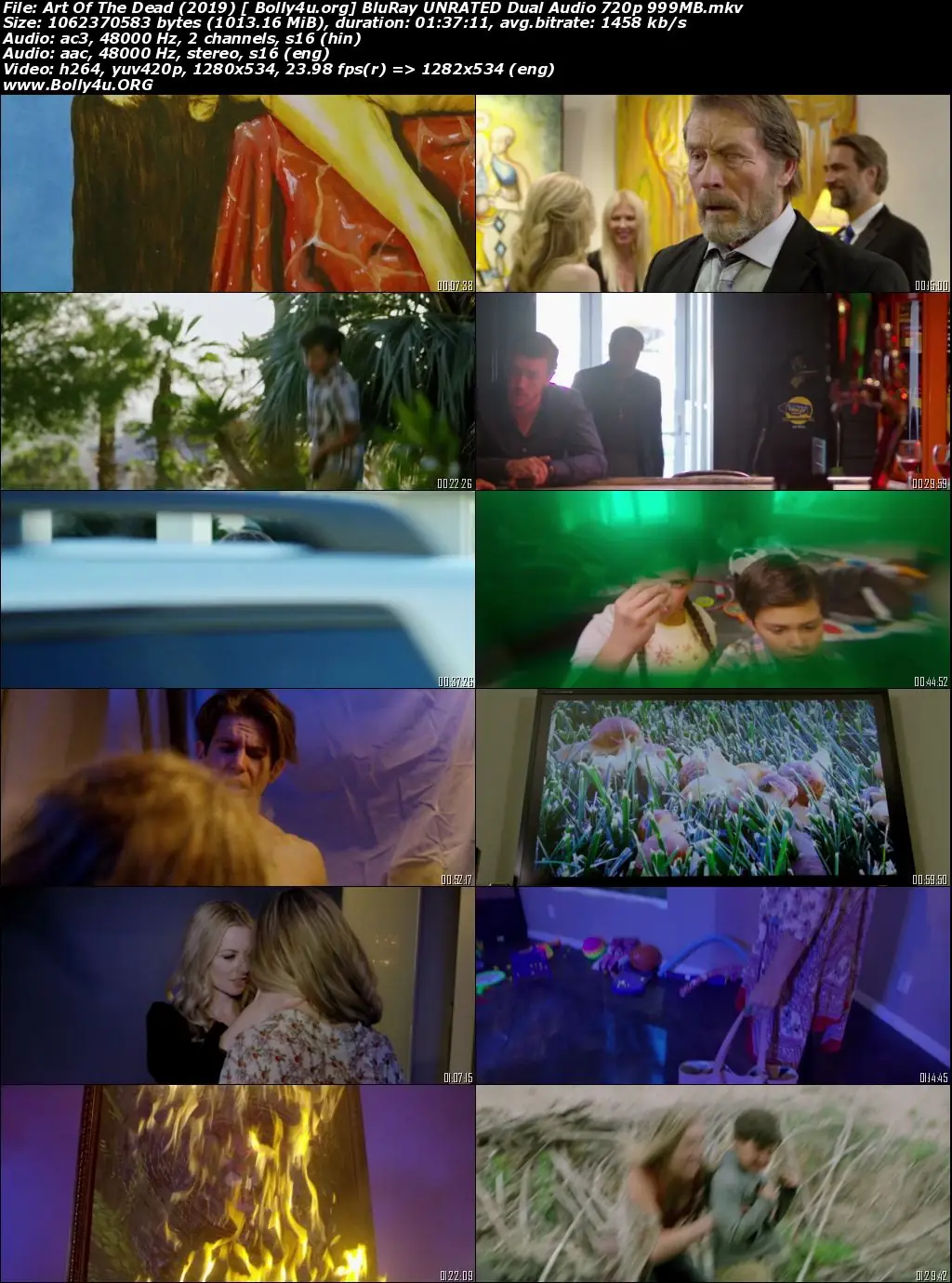 Art Of The Dead 2019 BluRay 350Mb UNRATED Hindi Dual Audio 480p Download