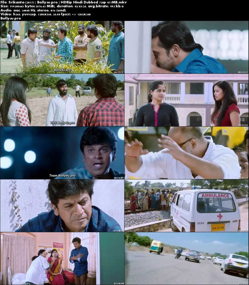 Srikanta 2017 HDRip 850Mb Hindi Dubbed 720p Download