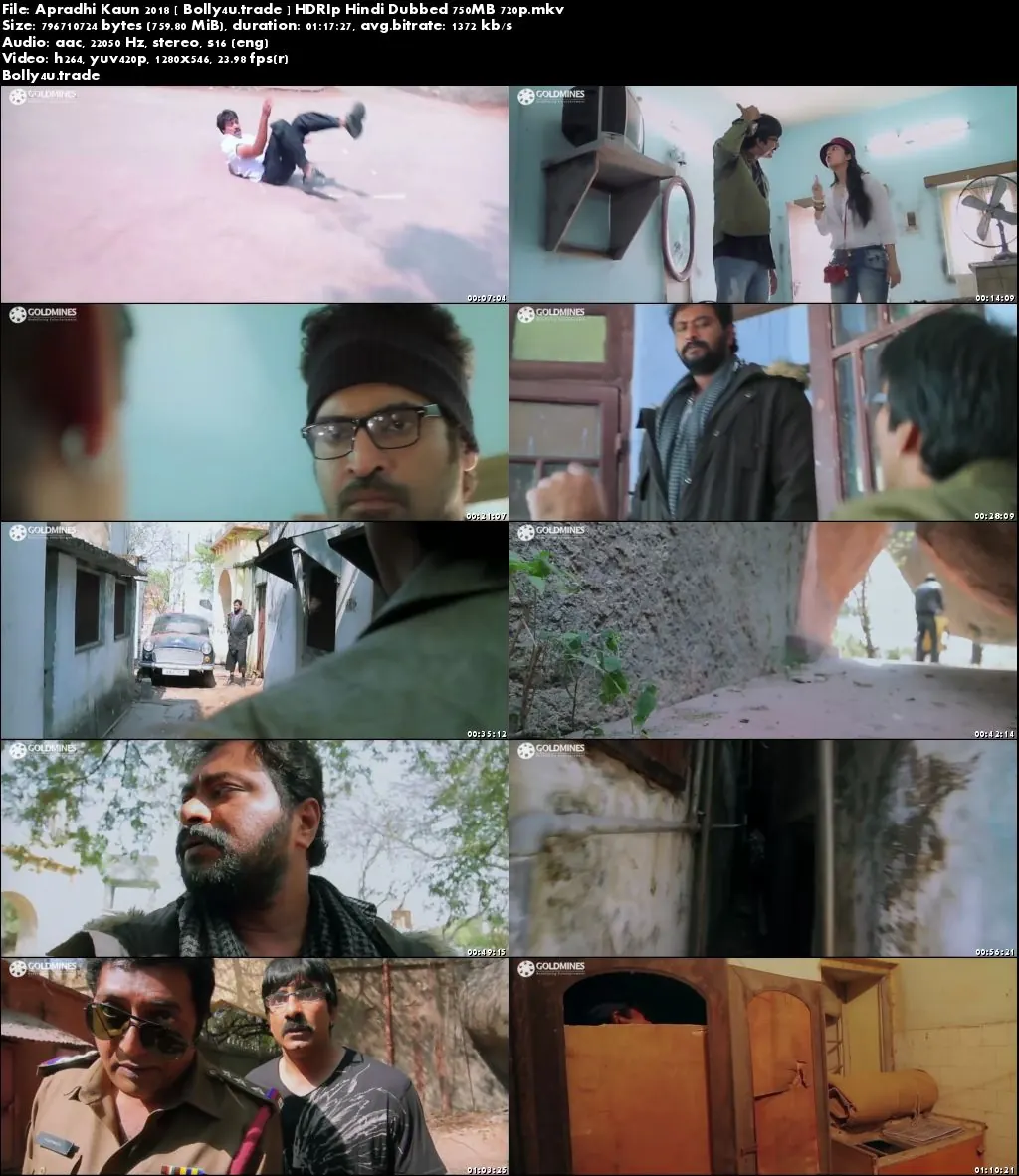 Apradhi Kaun 2018 HDRip 750Mb Full Hindi Dubbed Movie Download 720p