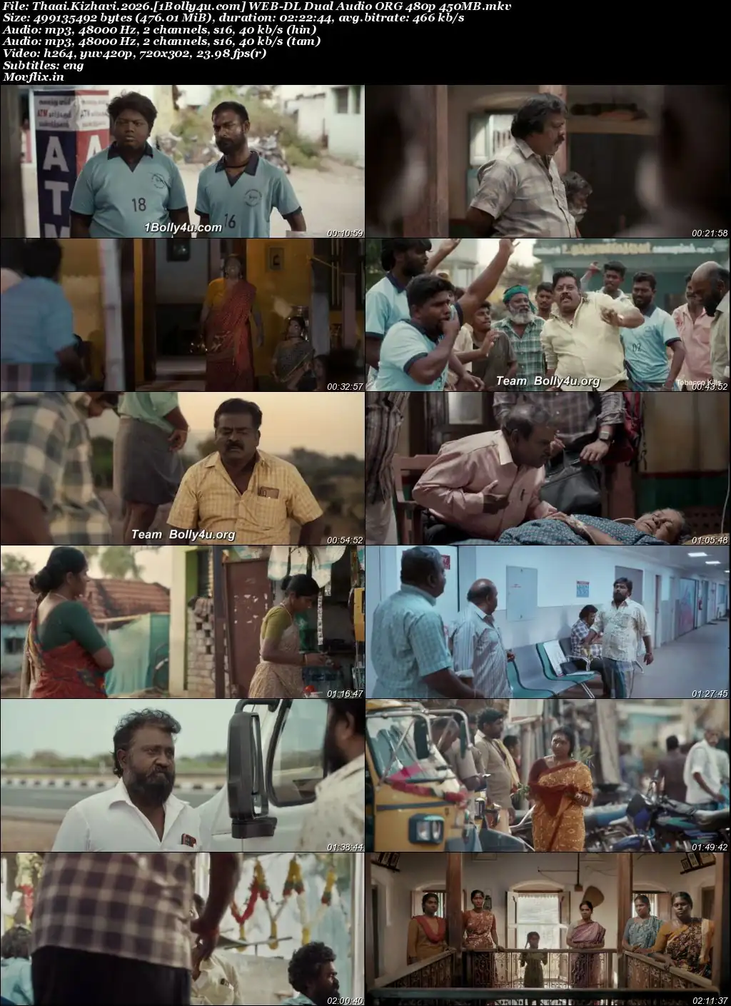 Thaai Kizhavi 2026 WEB-DL UNCUT Hindi Dual Audio ORG Full Movie Download 1080p  720p  480p