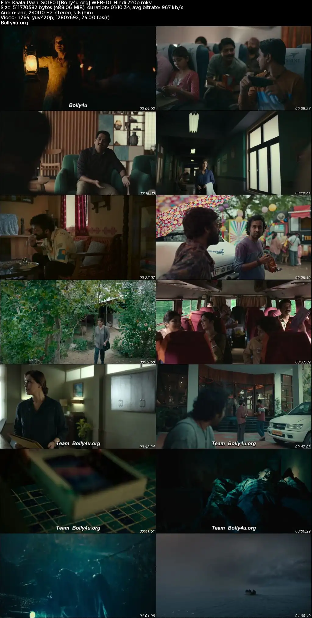 Kaala Paani 2023 WEB-DL Hindi S01 Complete Download 720p  480p