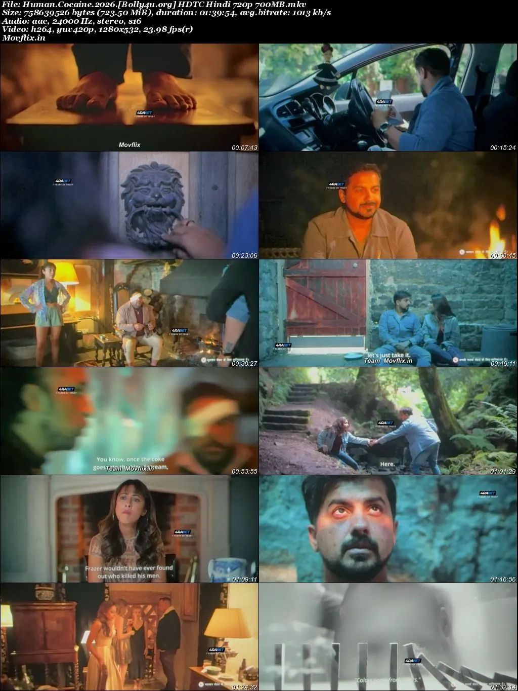 Human Cocaine 2026 HDTC Hindi Full Movie Download 1080p  720p  480p