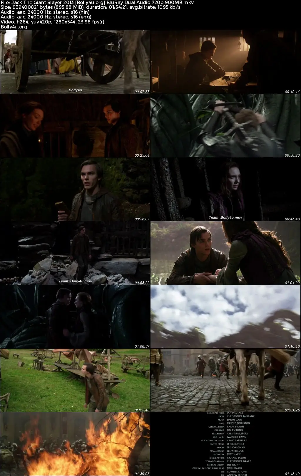 Jack The Giant Slayer 2013 BluRay Hindi Dual Audio ORG Full Movie Download 1080p  720p  480p