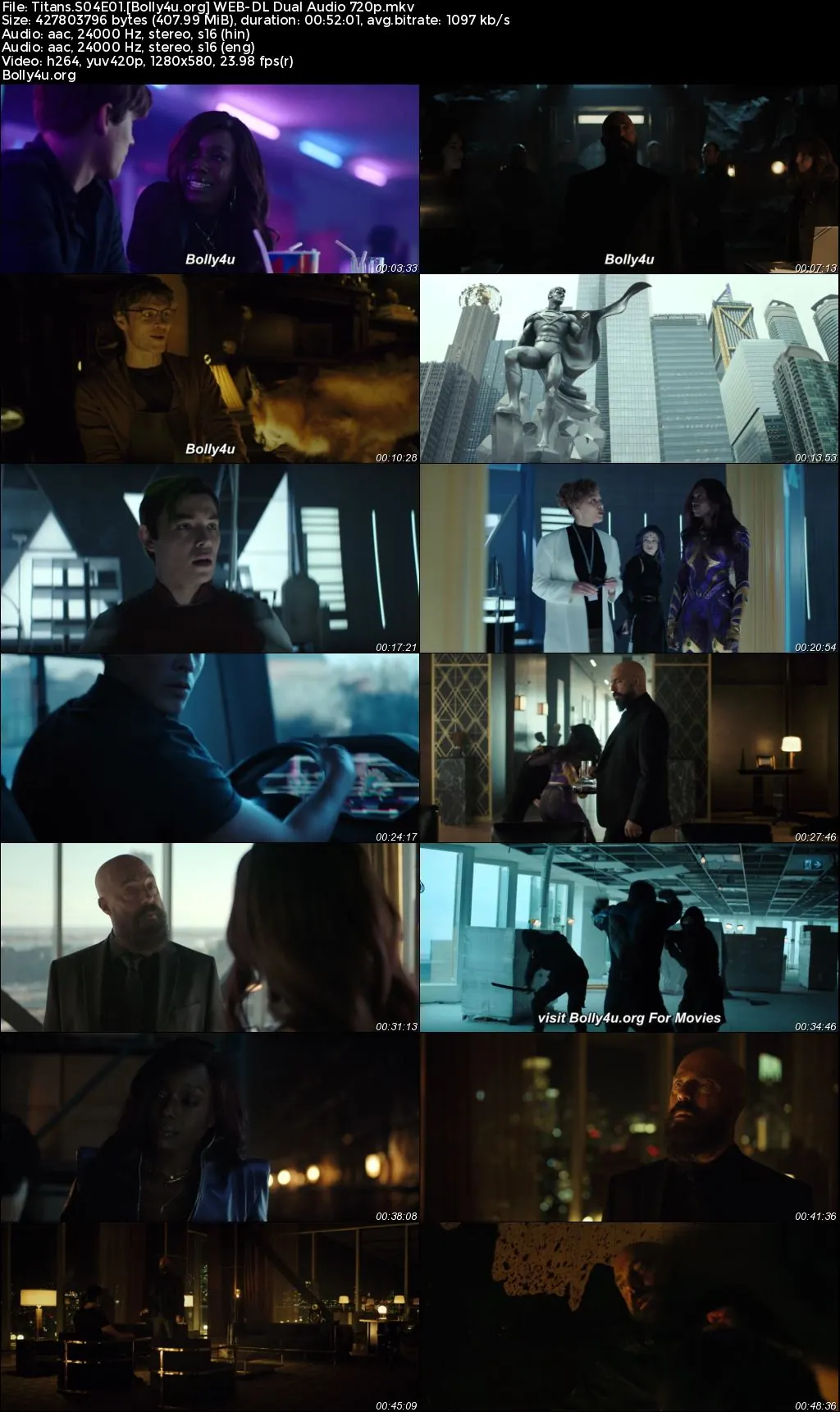 Titans 2023 WEB-DL Hindi Dual Audio ORG S04 Complete Download 720p  480p