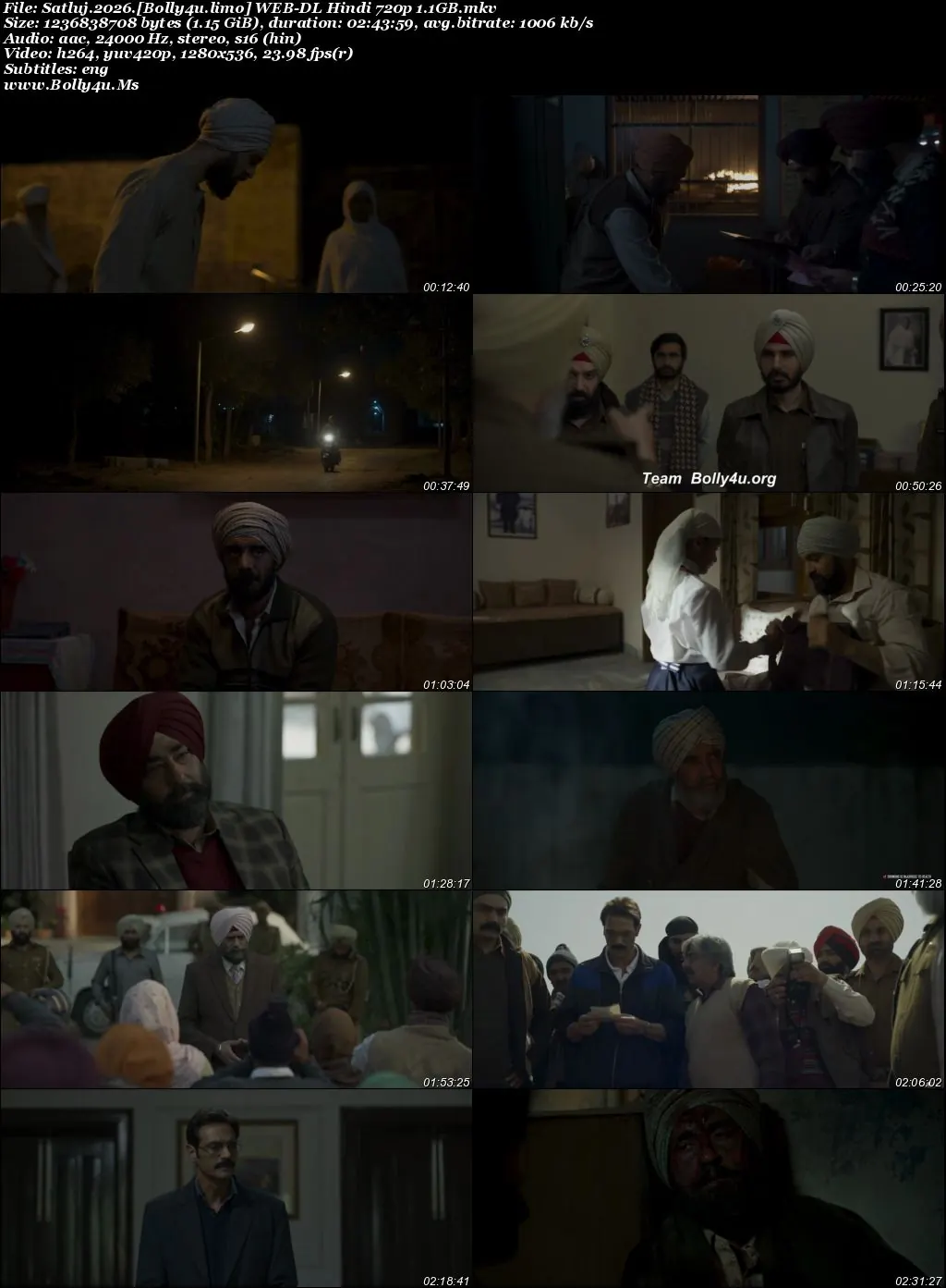 Satluj 2026 WEB-DL Hindi Full Movie Download 1080p  720p  480p