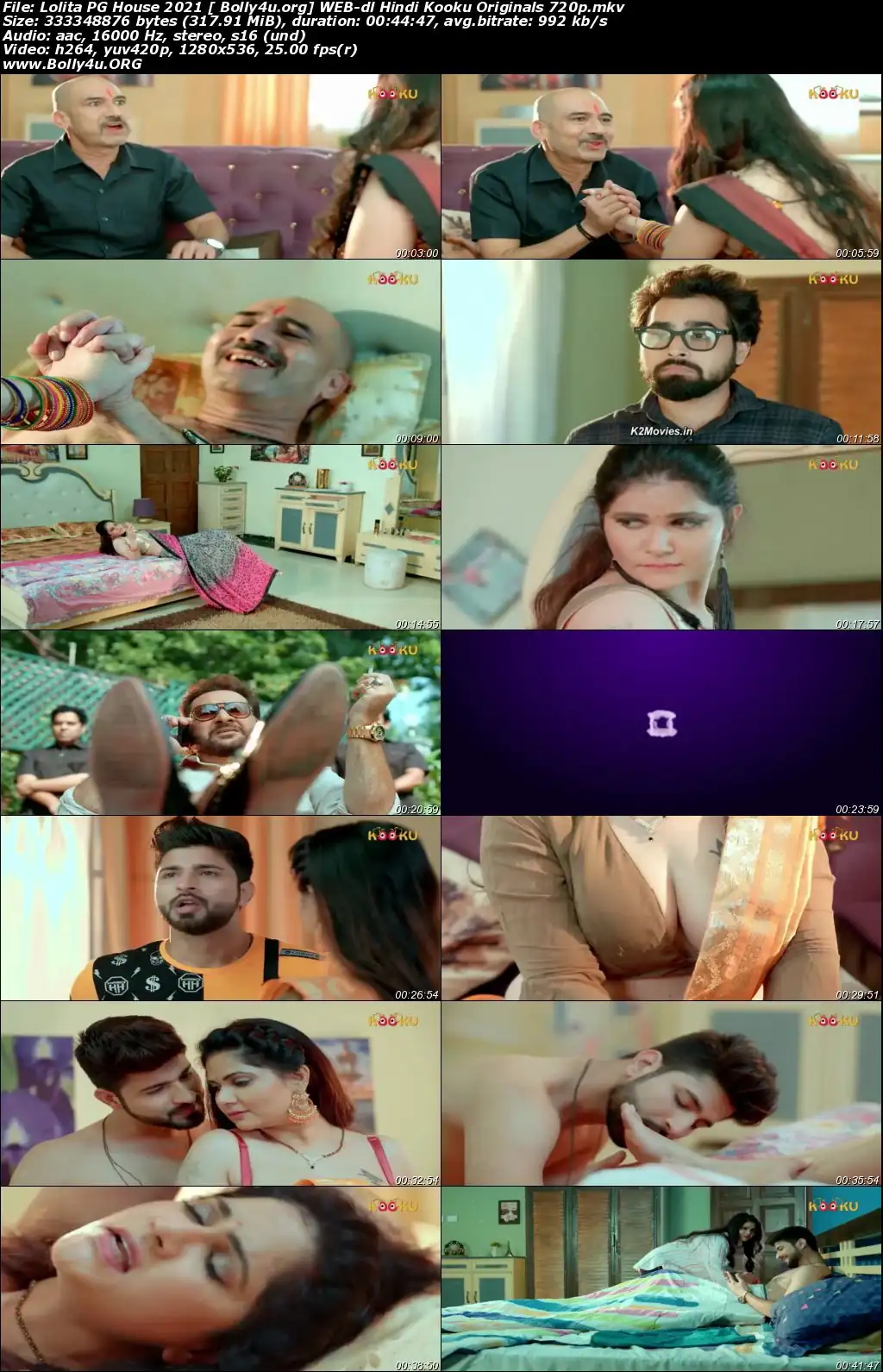 Lolita PG House 2021 WEB-DL 550Mb Hindi S01 Kooku Originals 720p Download