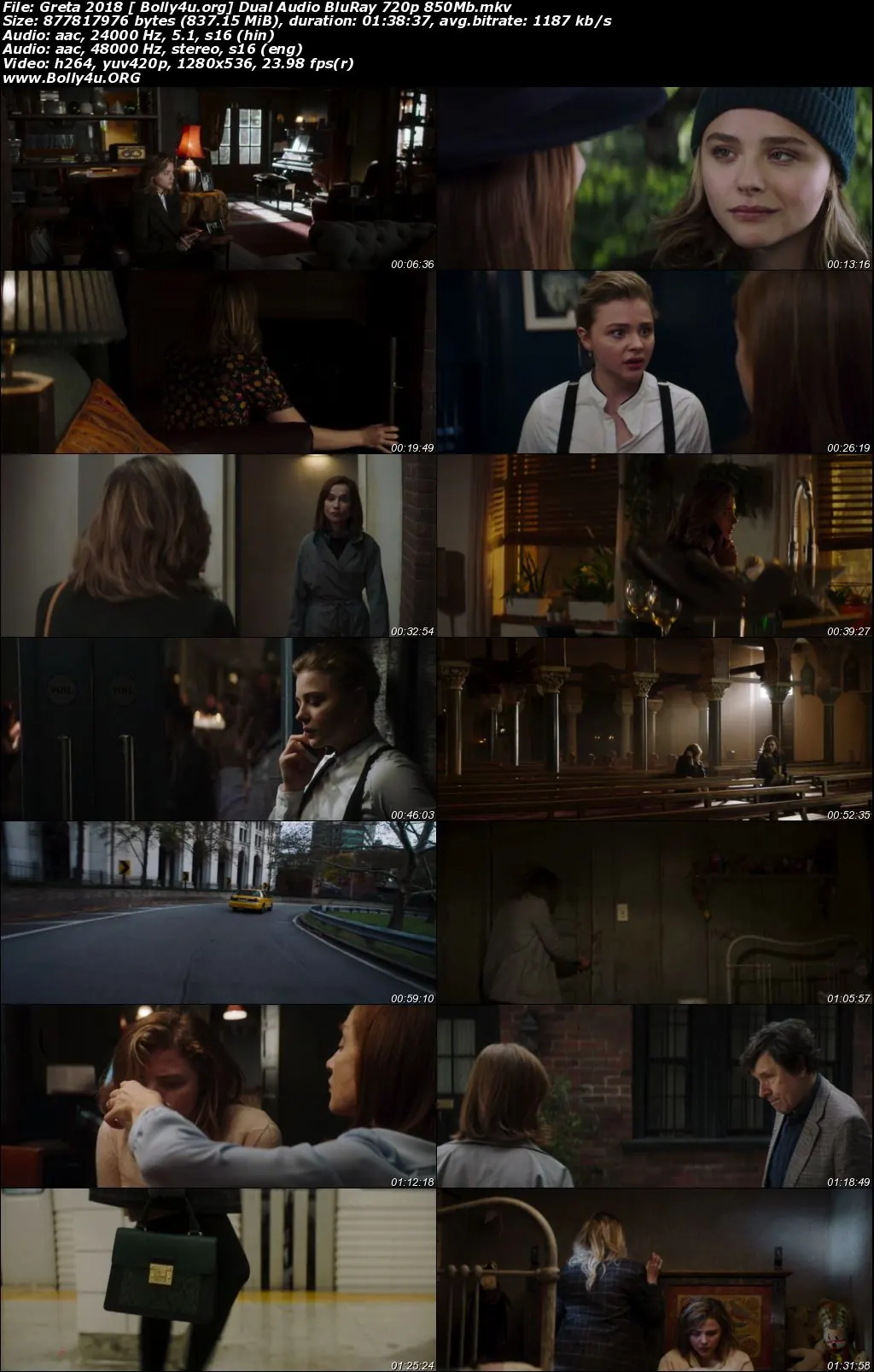 Greta 2018 BluRay 350Mb Hindi Dual Audio ORG 480p Download