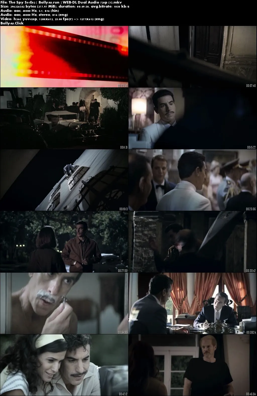 The Spy 2019 WEB-DL 2.5GB Hindi Dual Audio S01 Complete 720p Download