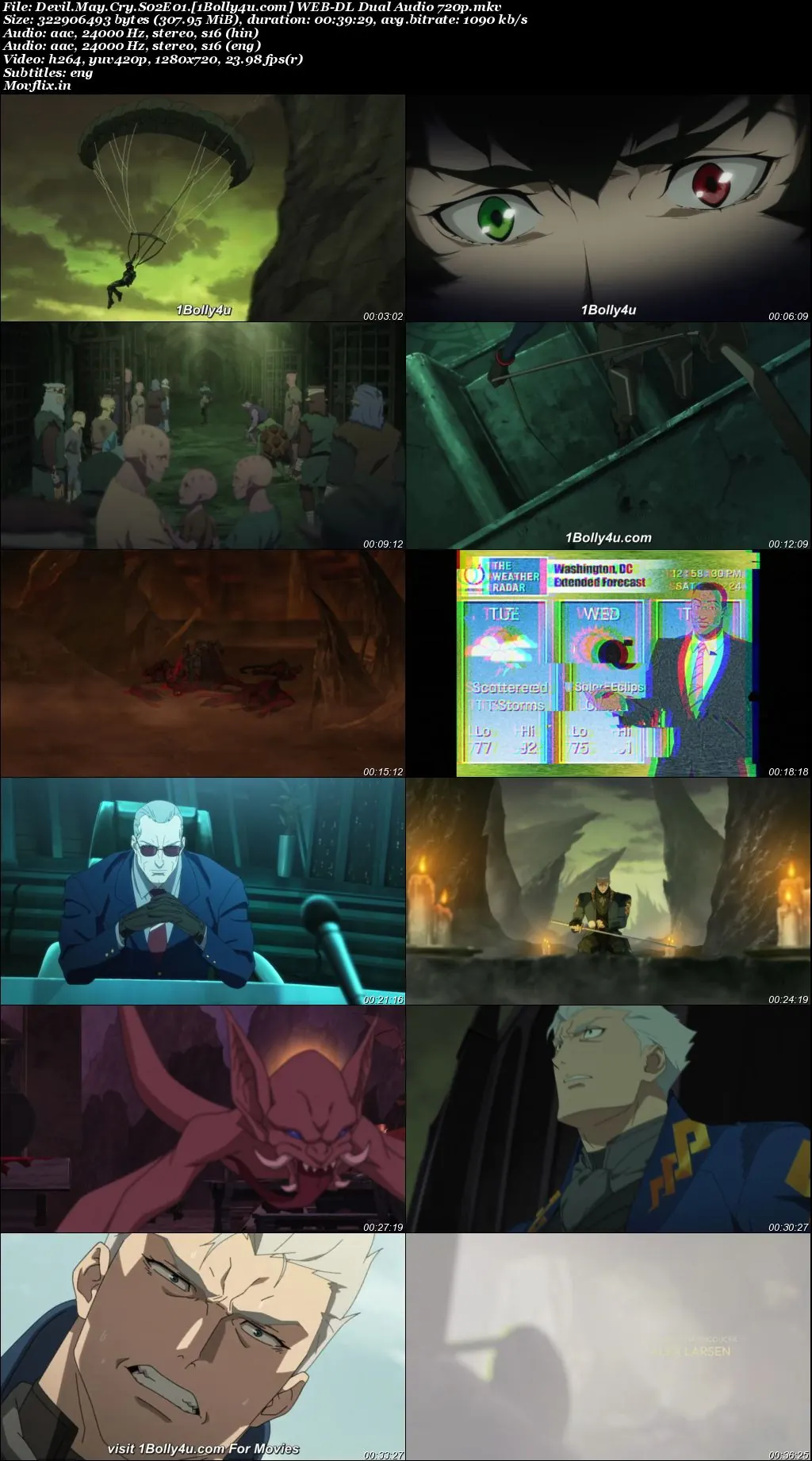 Devil May Cry 2026 WEB-DL Hindi Dual Audio ORG S02 Complete Download 720p  480p
