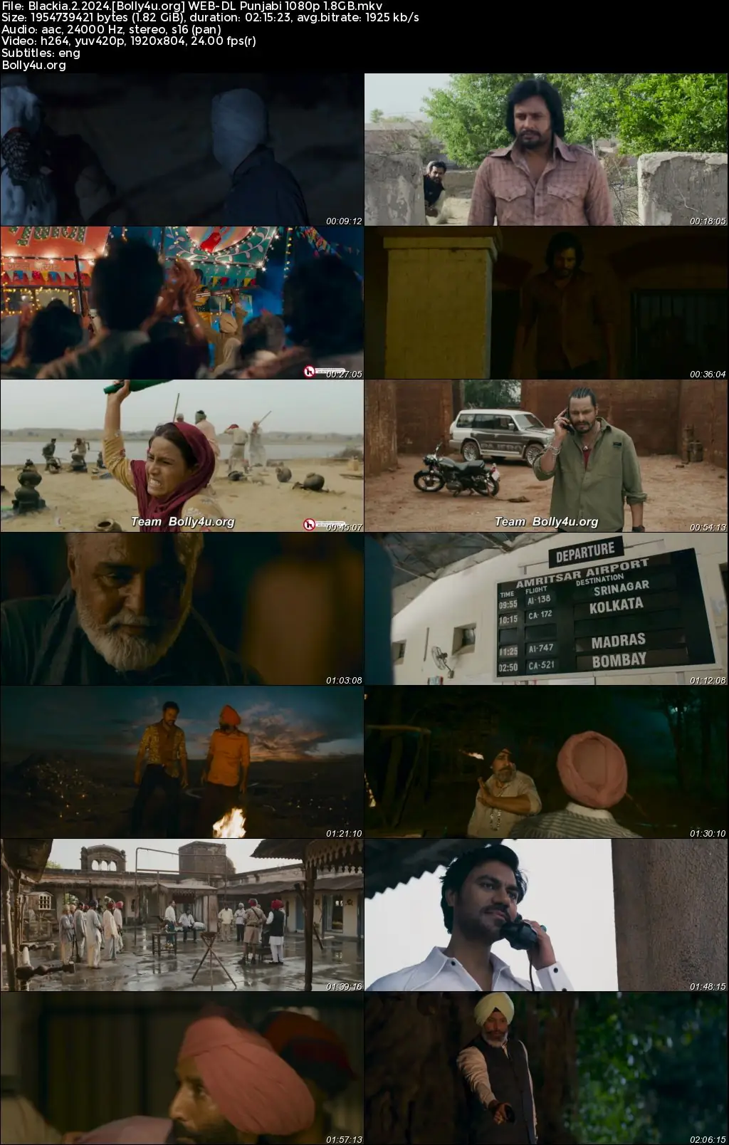 Blackia 2 2024 WEB-DL Punjabi Full Movie Download 1080p  720p  480p