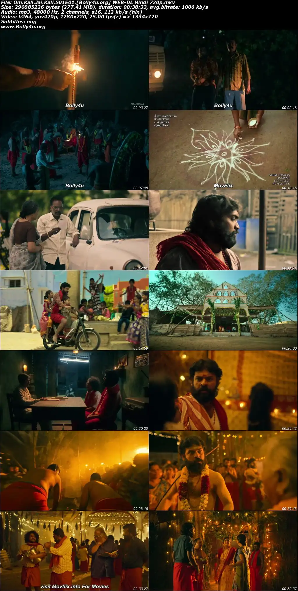 Om Kali Jai Kali 2025 WEB-DL Hindi S01 Complete Download 720p  480p