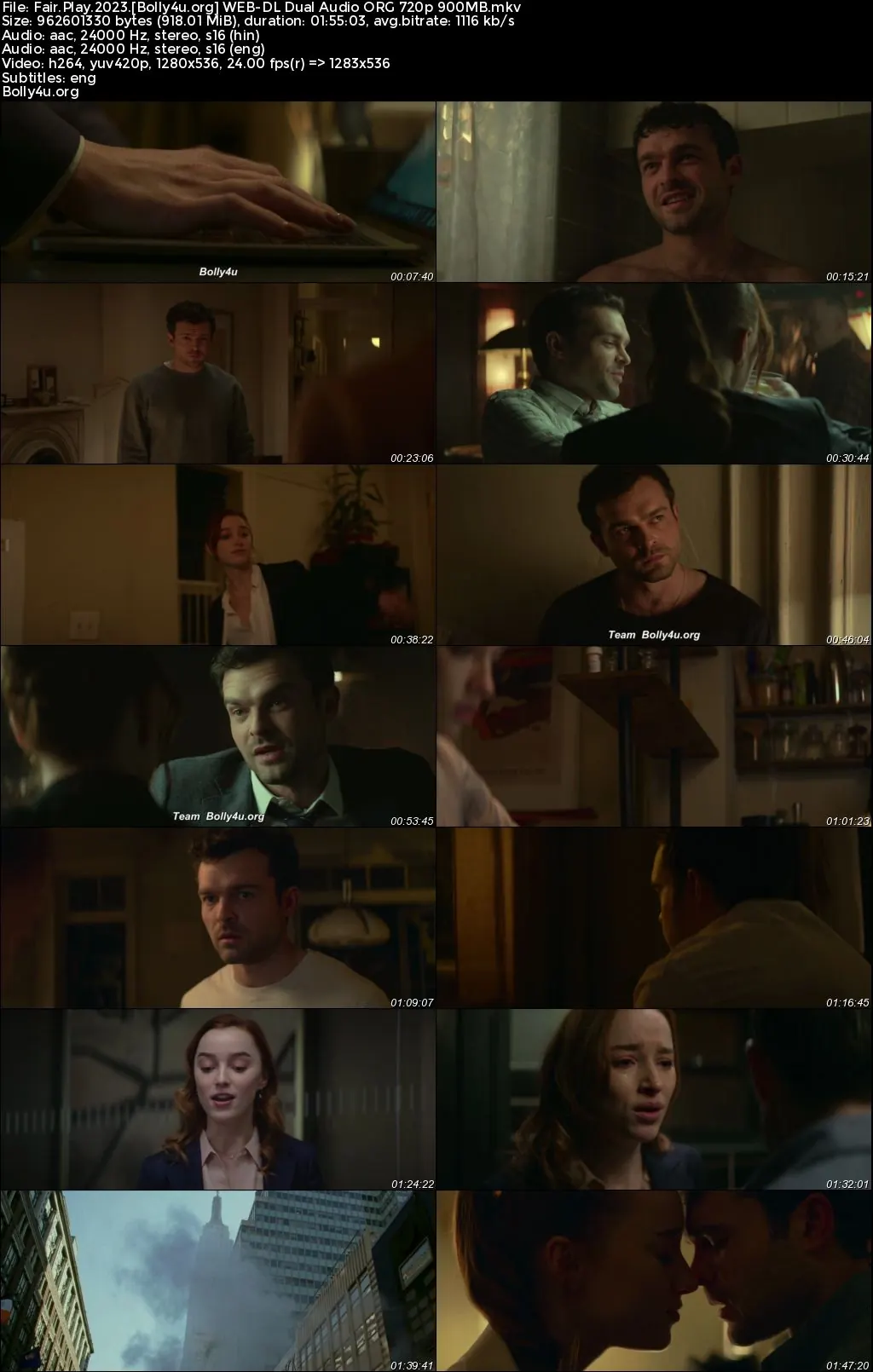 Fair Play 2023 WEB-DL Hindi Dual Audio ORG Full Movie Download 1080p  720p  480p