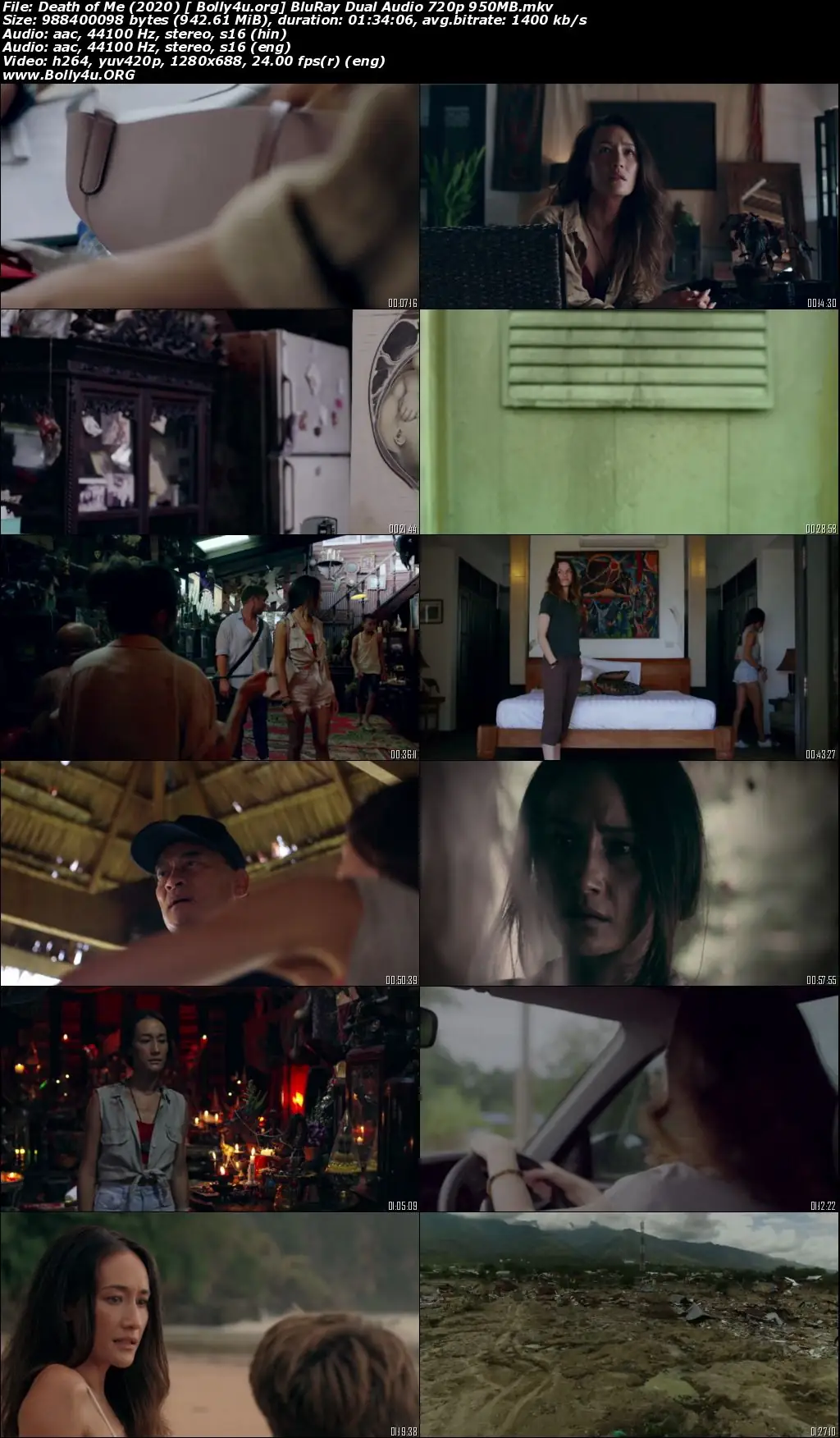 Death of Me 2020 BluRay 300MB Hindi Dual Audio 480p Download