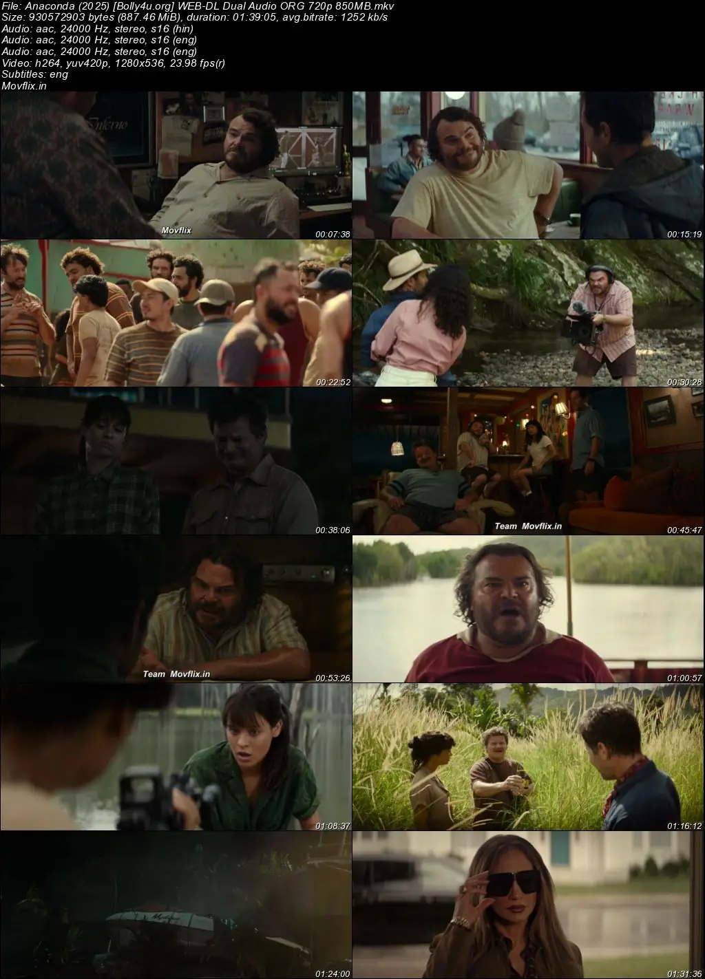 Anaconda 2025 WEB-DL Hindi Dual Audio ORG Full Movie Download 1080p  720p  480p