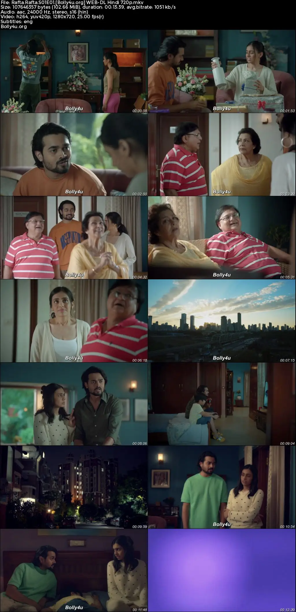 Rafta Rafta 2023 WEB-DL Hindi S01 Complete Download 720p
