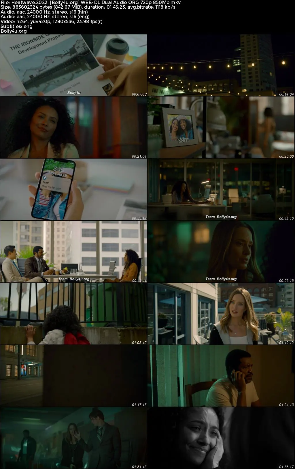 Heatwave 2022 WEB-DL Hindi Dual Audio ORG Full Movie Download 1080p  720p  480p