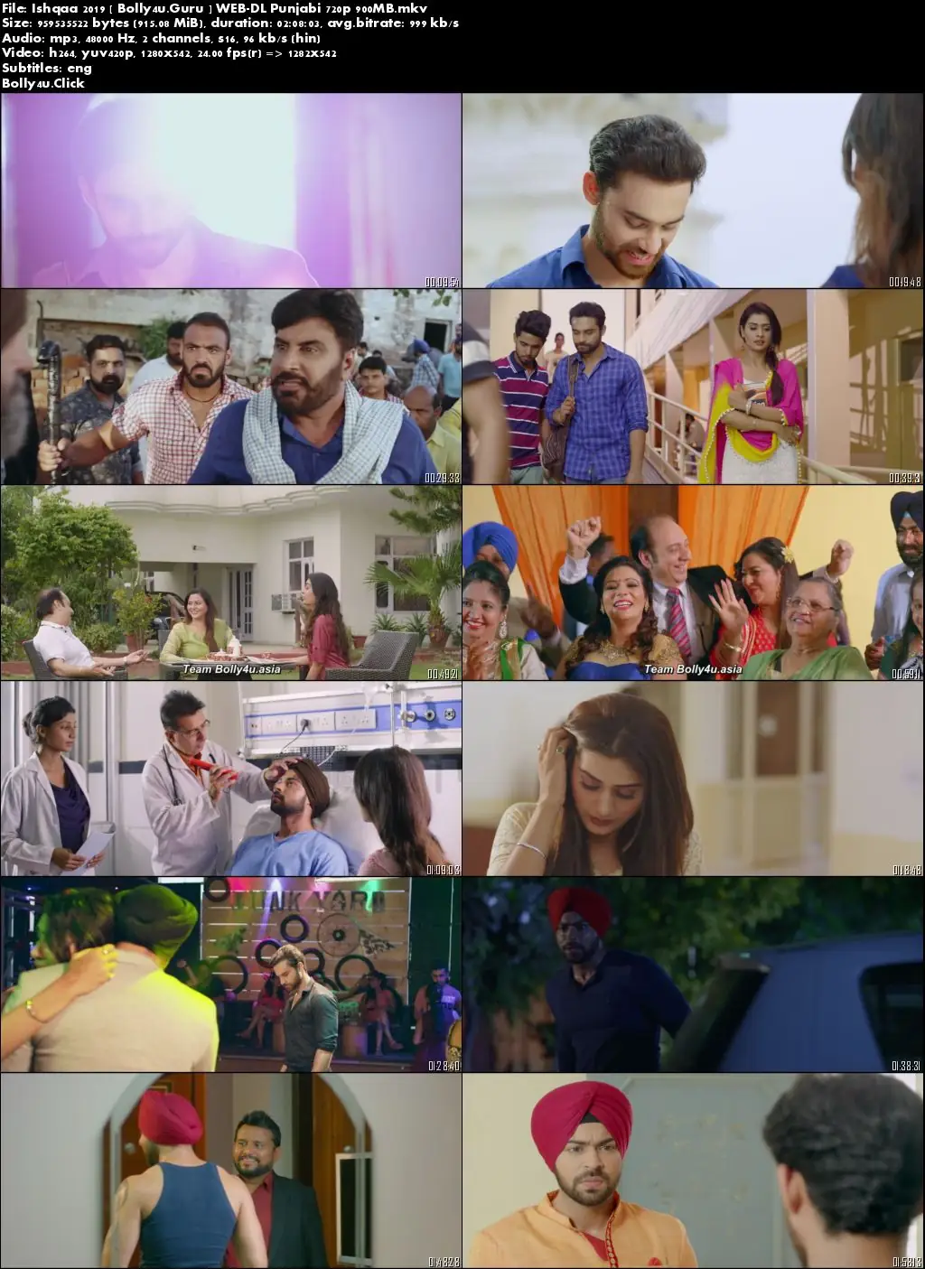 Ishqaa 2019 WEB-DL 300MB Punjabi 480p Download
